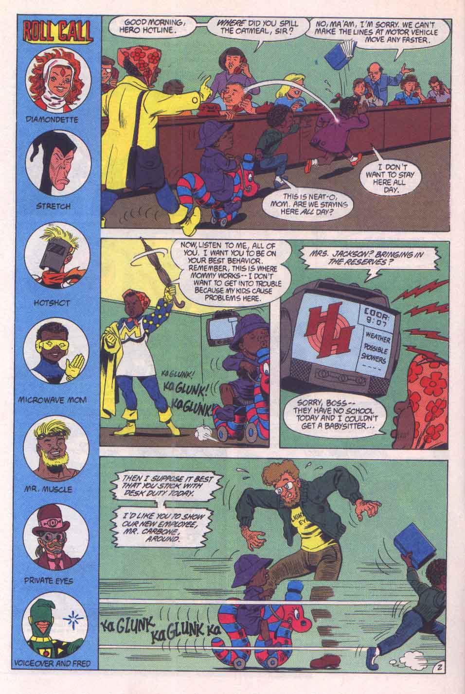 Read online Hero Hotline comic -  Issue #3 - 3