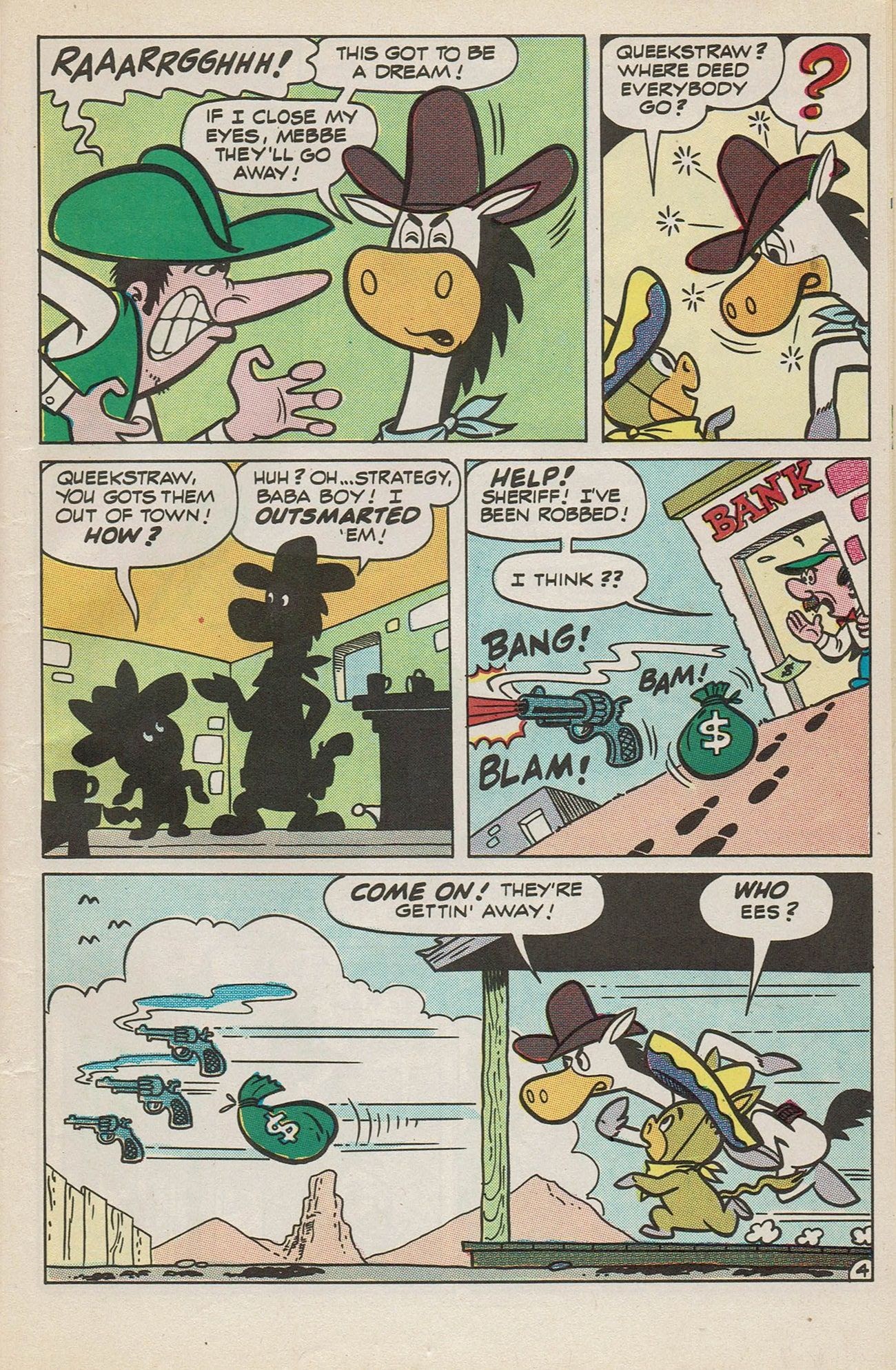 Read online Huckleberry Hound / Quick Draw McGraw Giant Size Flip Book comic -  Issue # Full - 11