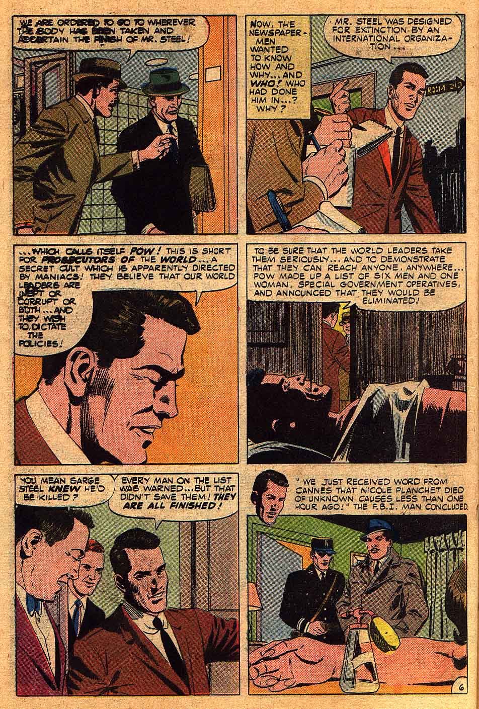 Read online Sarge Steel comic -  Issue #7 - 10