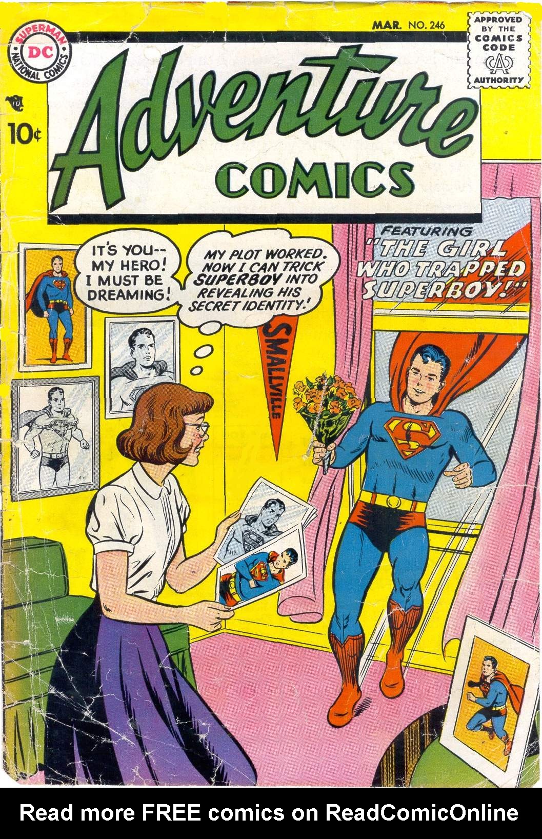 Read online Adventure Comics (1938) comic -  Issue #246 - 1