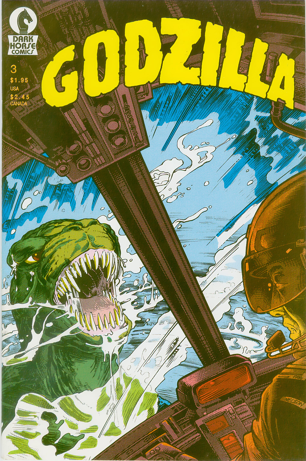 Read online Godzilla (1988) comic -  Issue #3 - 1