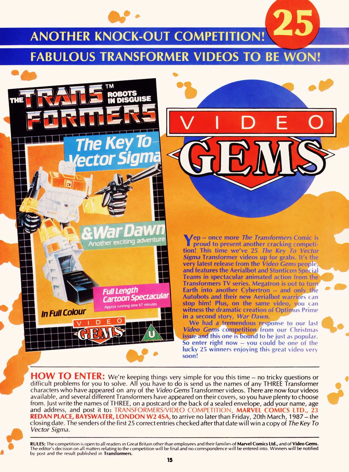Read online The Transformers (UK) comic -  Issue #103 - 14