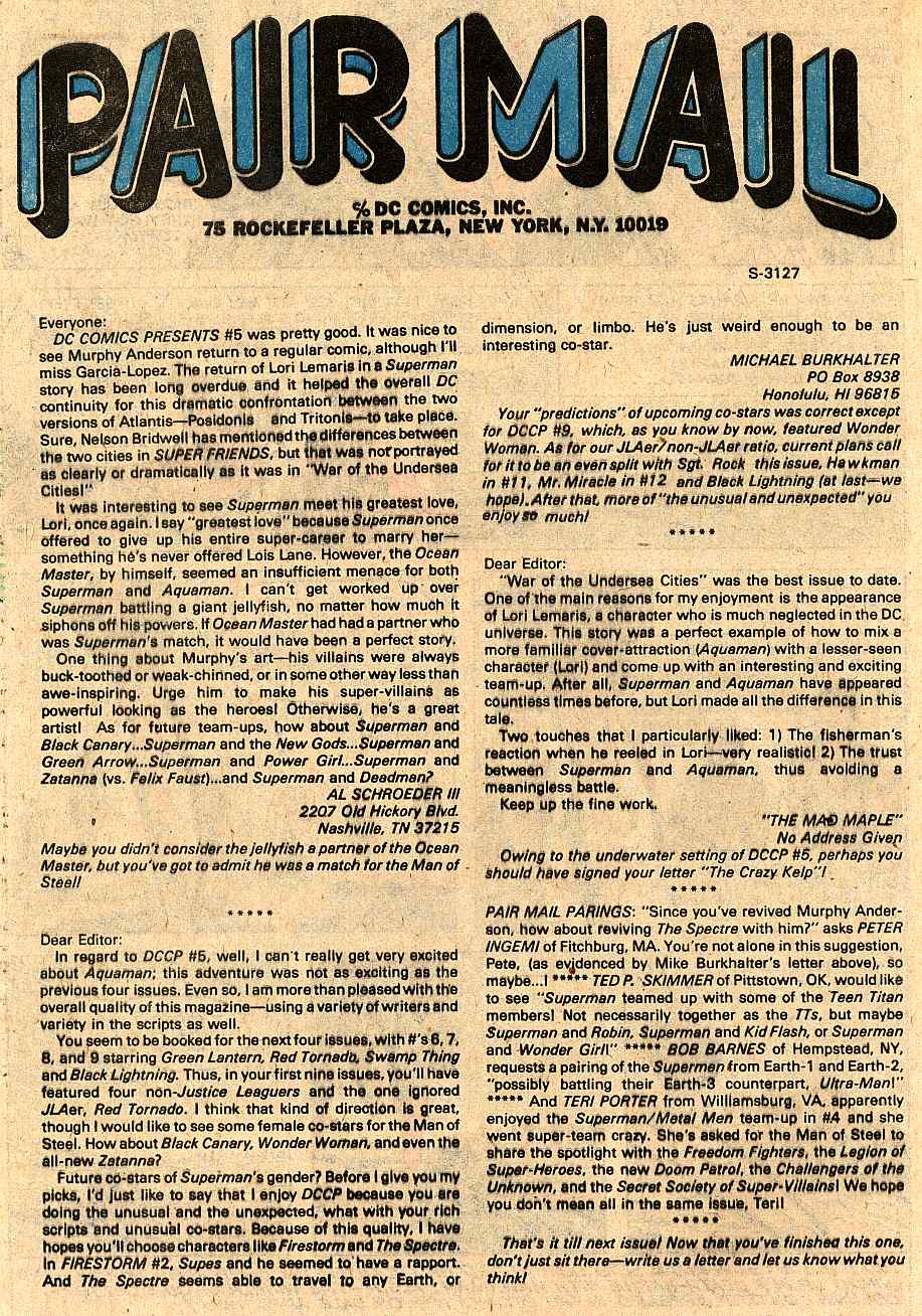 Read online DC Comics Presents comic -  Issue #10 - 20