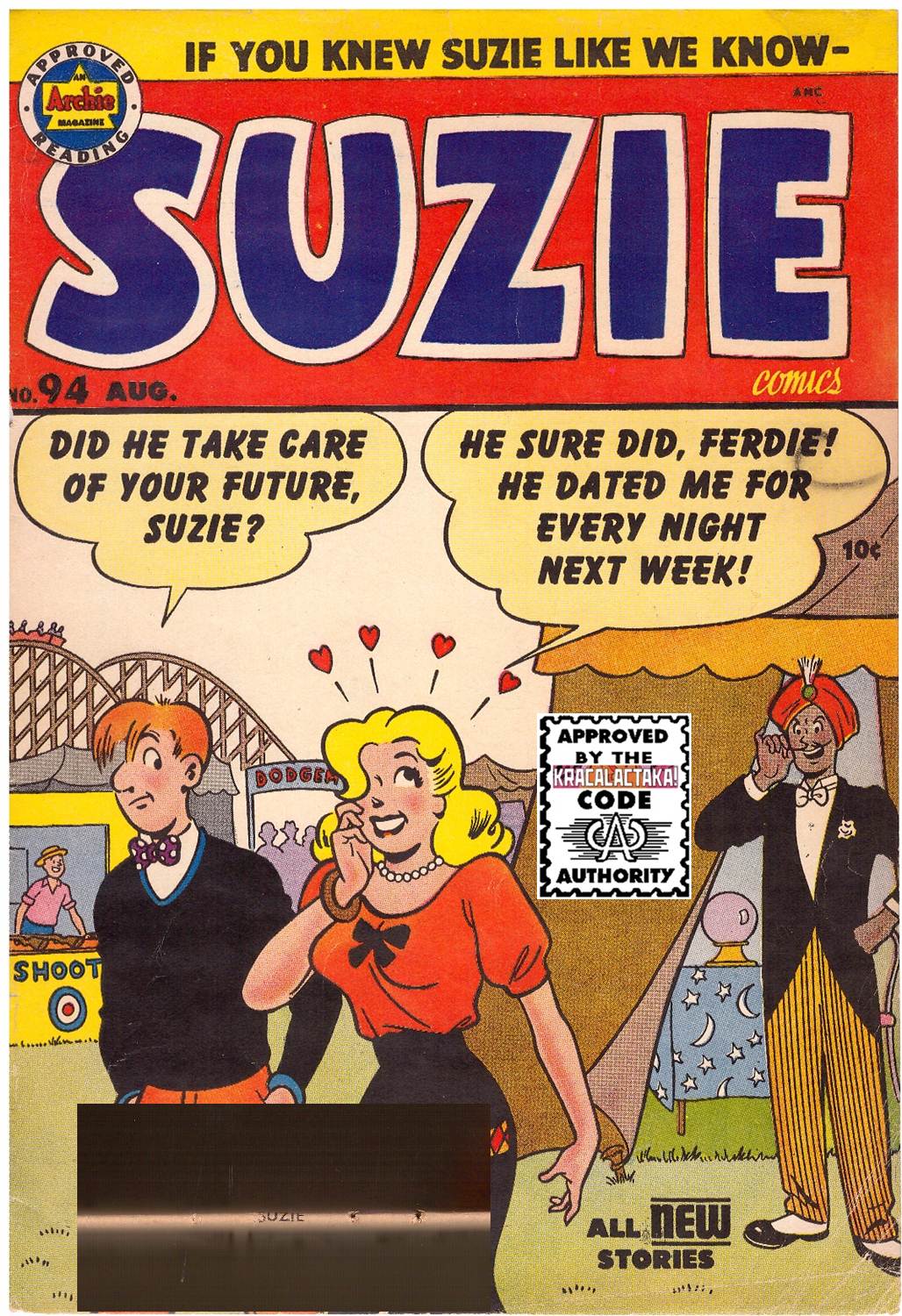 Read online Suzie Comics comic -  Issue #94 - 37