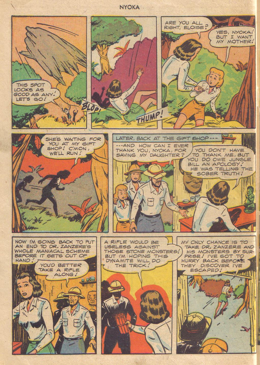 Read online Nyoka the Jungle Girl (1945) comic -  Issue #22 - 31