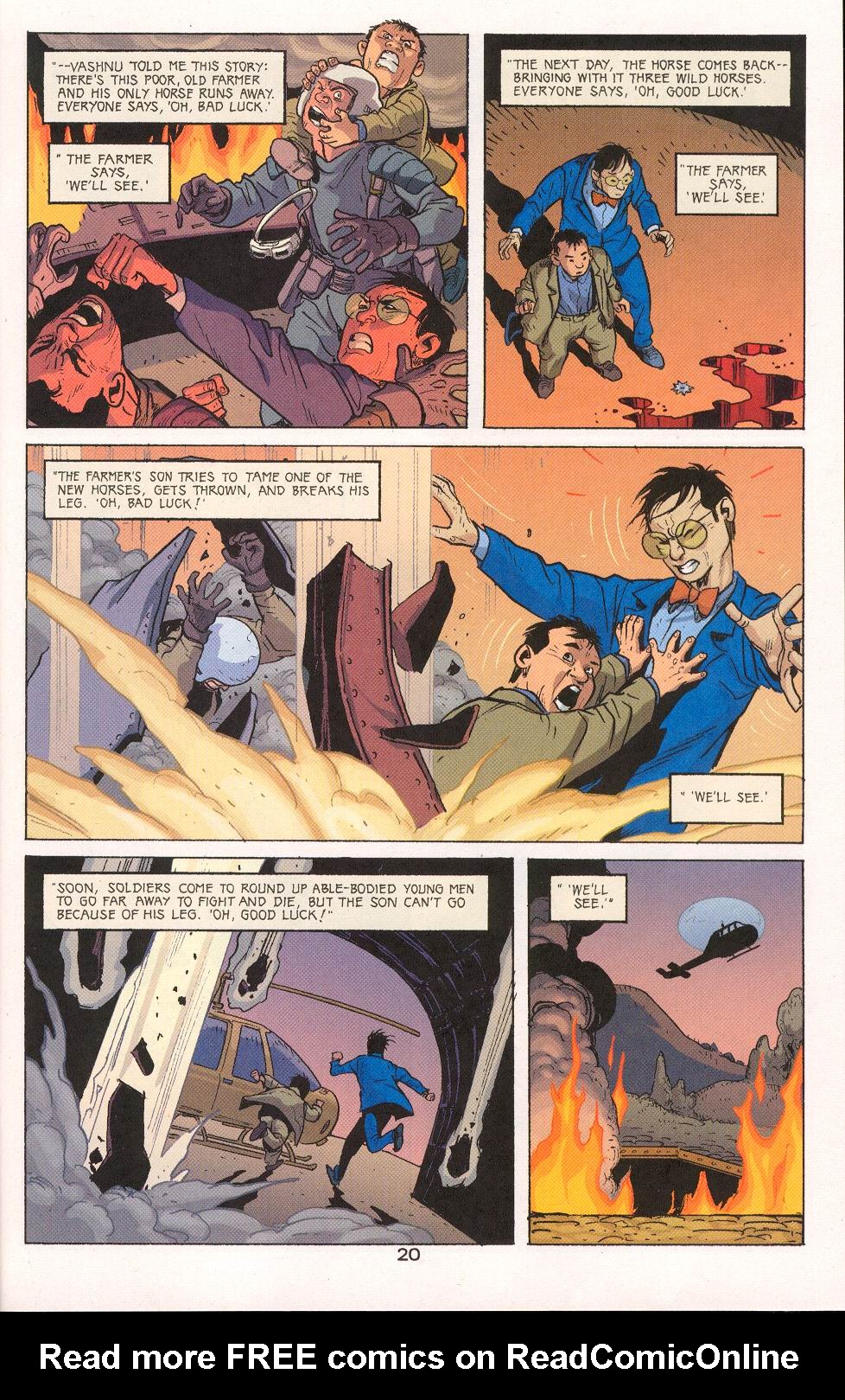 Read online Deadman (2002) comic -  Issue #9 - 21