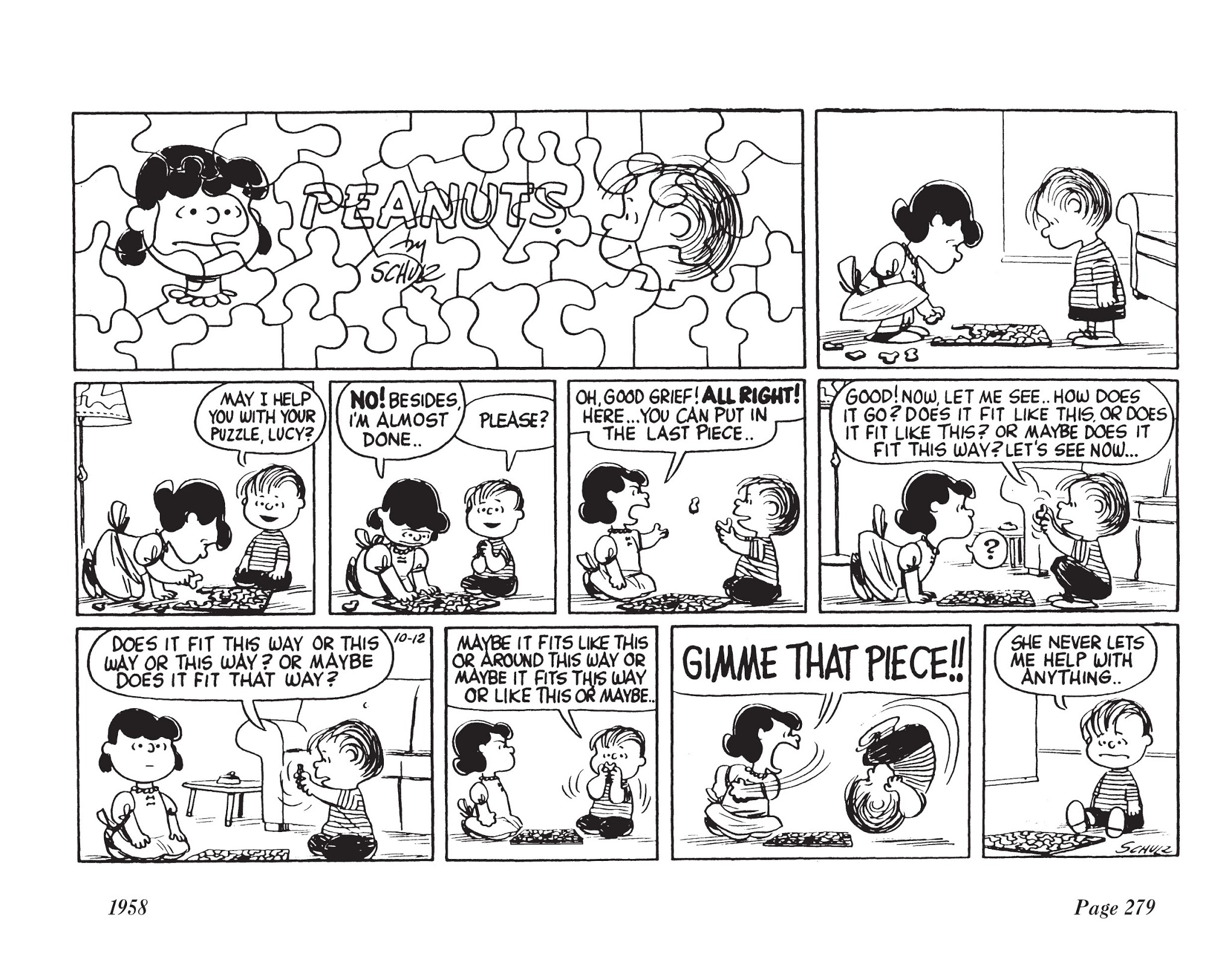 Read online The Complete Peanuts comic -  Issue # TPB 4 - 293