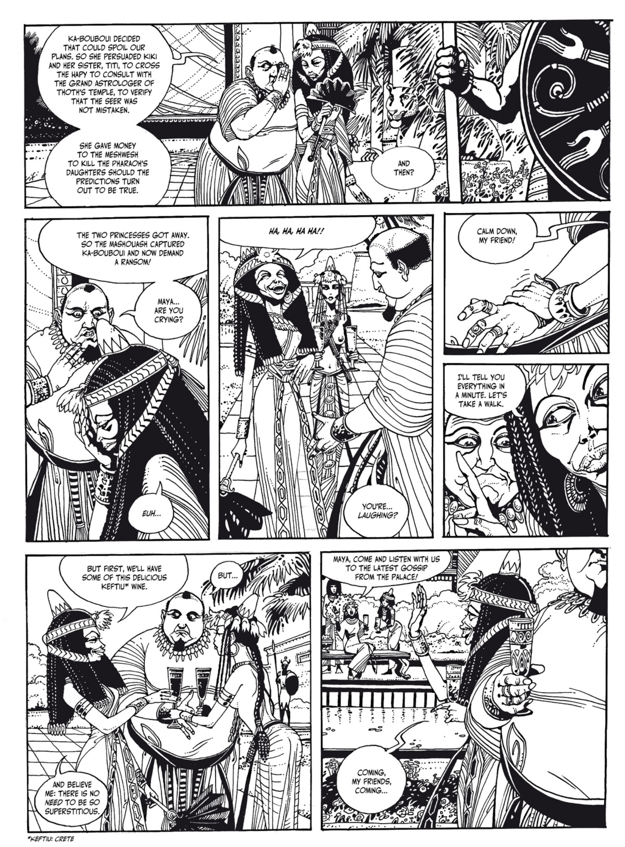 Read online The Egyptian Princesses comic -  Issue # TPB 1 (Part 1) - 35