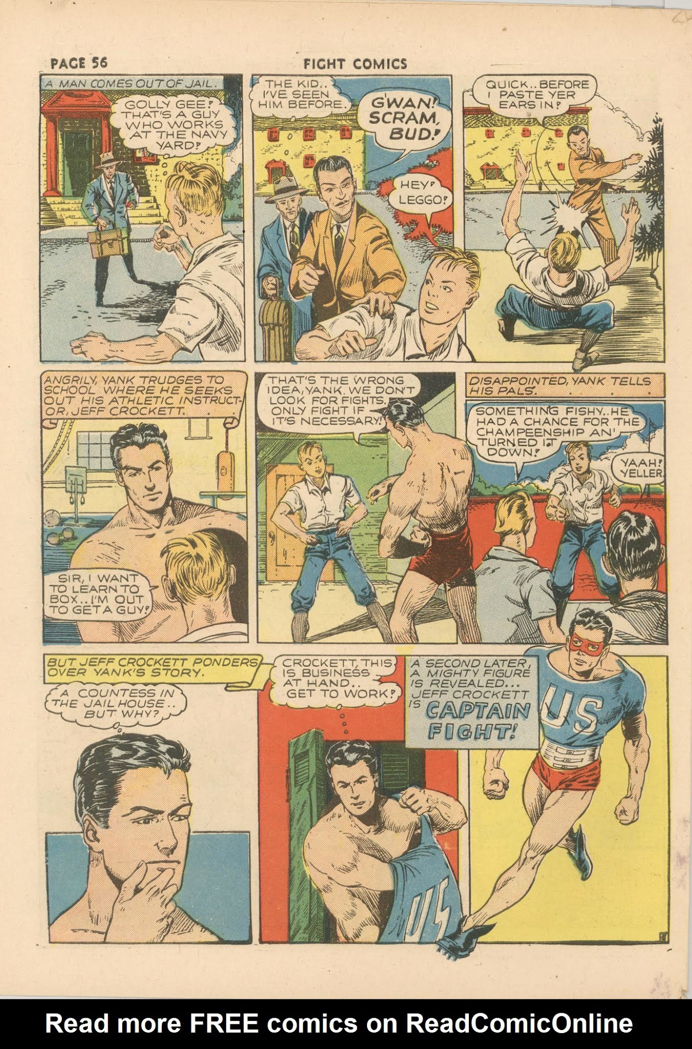 Read online Fight Comics comic -  Issue #16 - 59