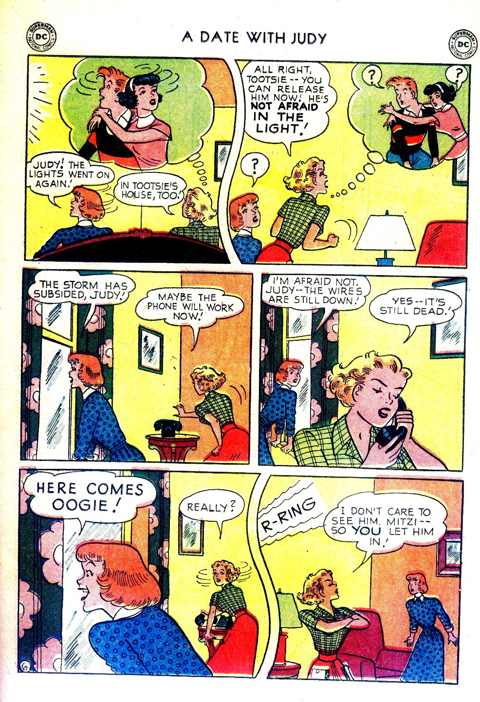 Read online A Date with Judy comic -  Issue #24 - 35