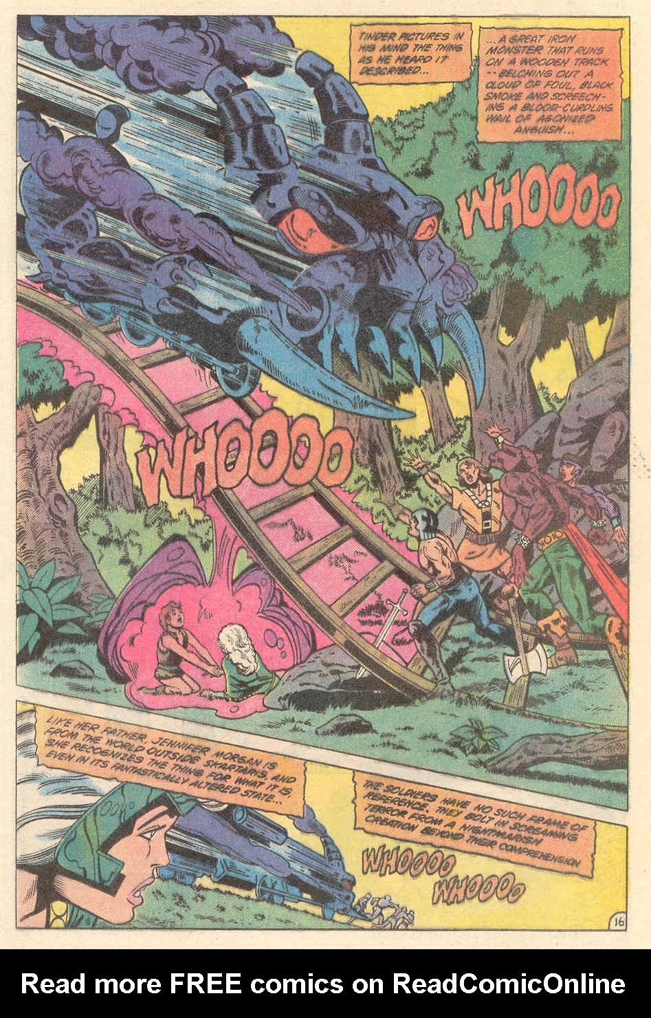 Read online Warlord (1976) comic -  Issue #81 - 17