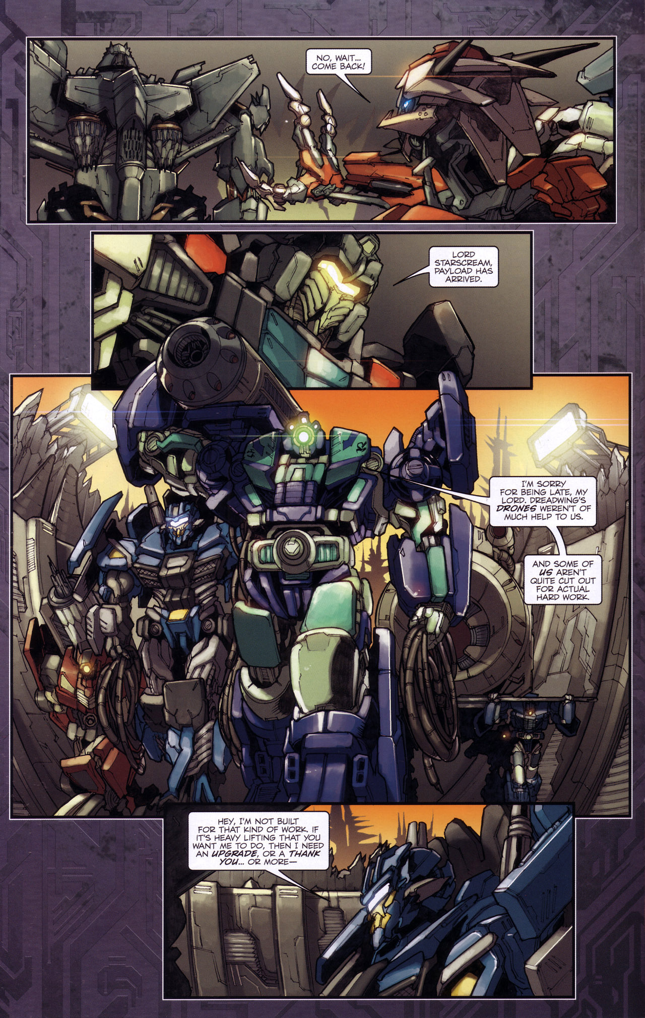 Read online Transformers: The Reign of Starscream comic -  Issue #4 - 16