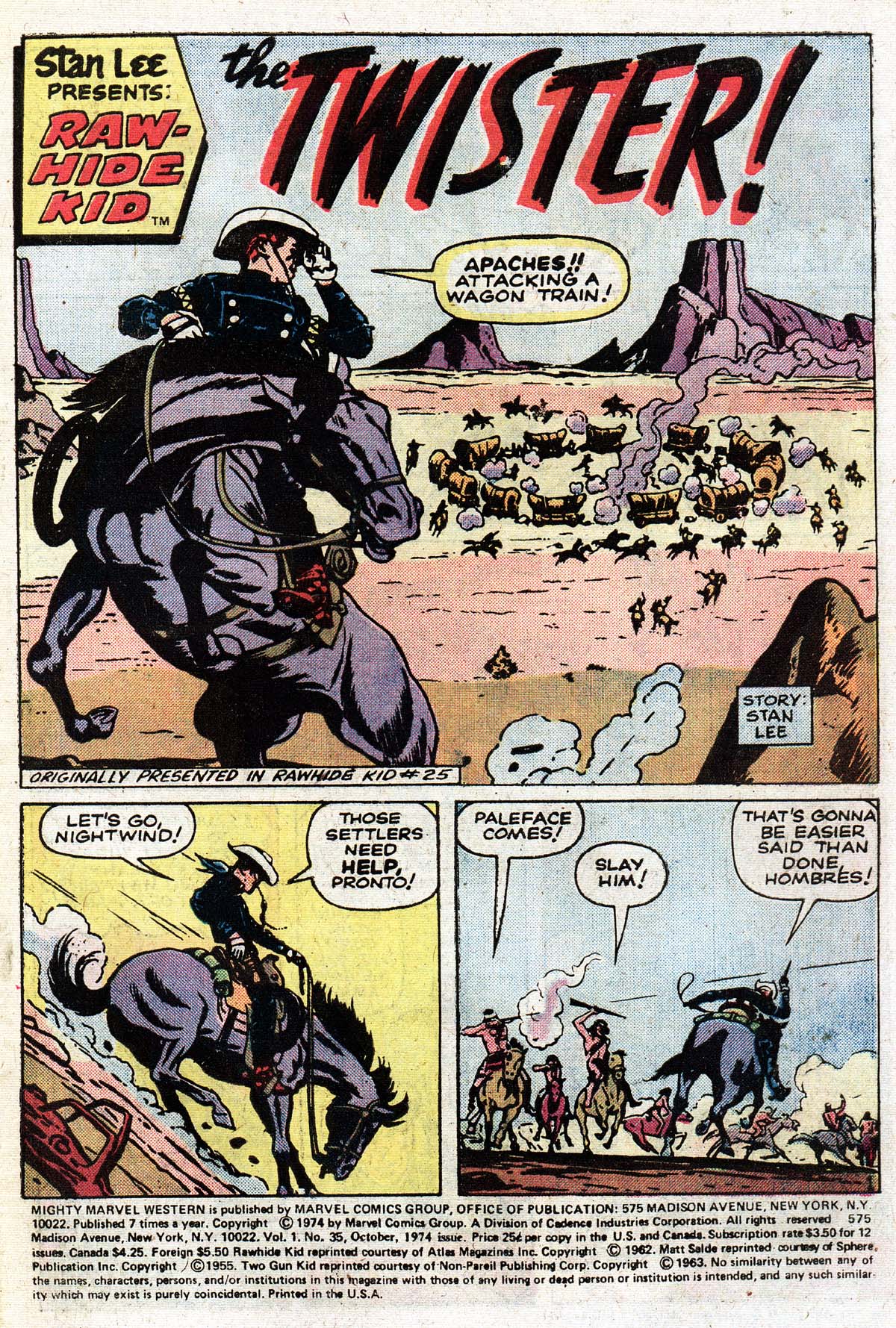 Read online The Mighty Marvel Western comic -  Issue #35 - 2