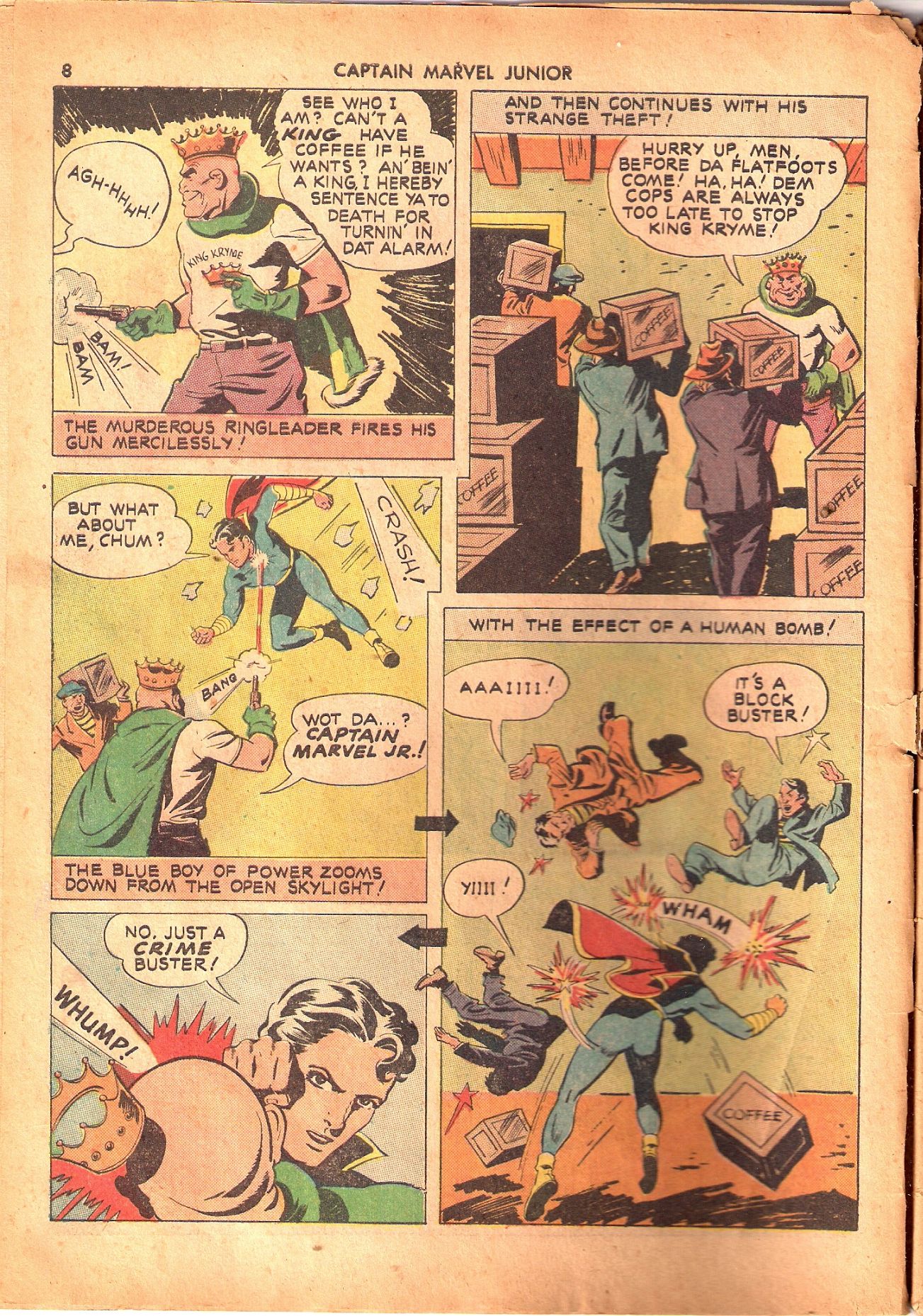 Read online Captain Marvel, Jr. comic -  Issue #09 - 8