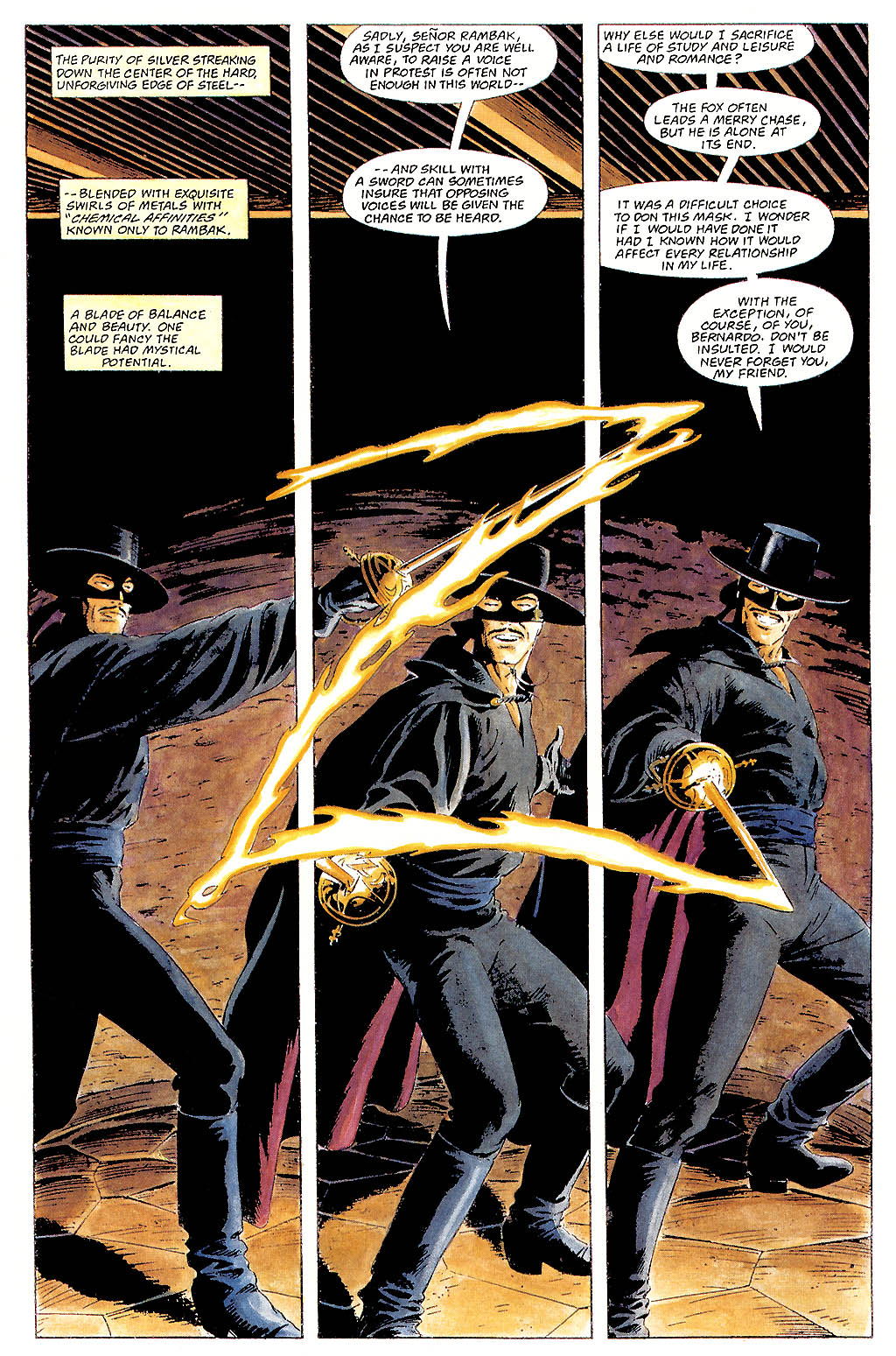 Read online Dracula Versus Zorro comic -  Issue #1 - 7