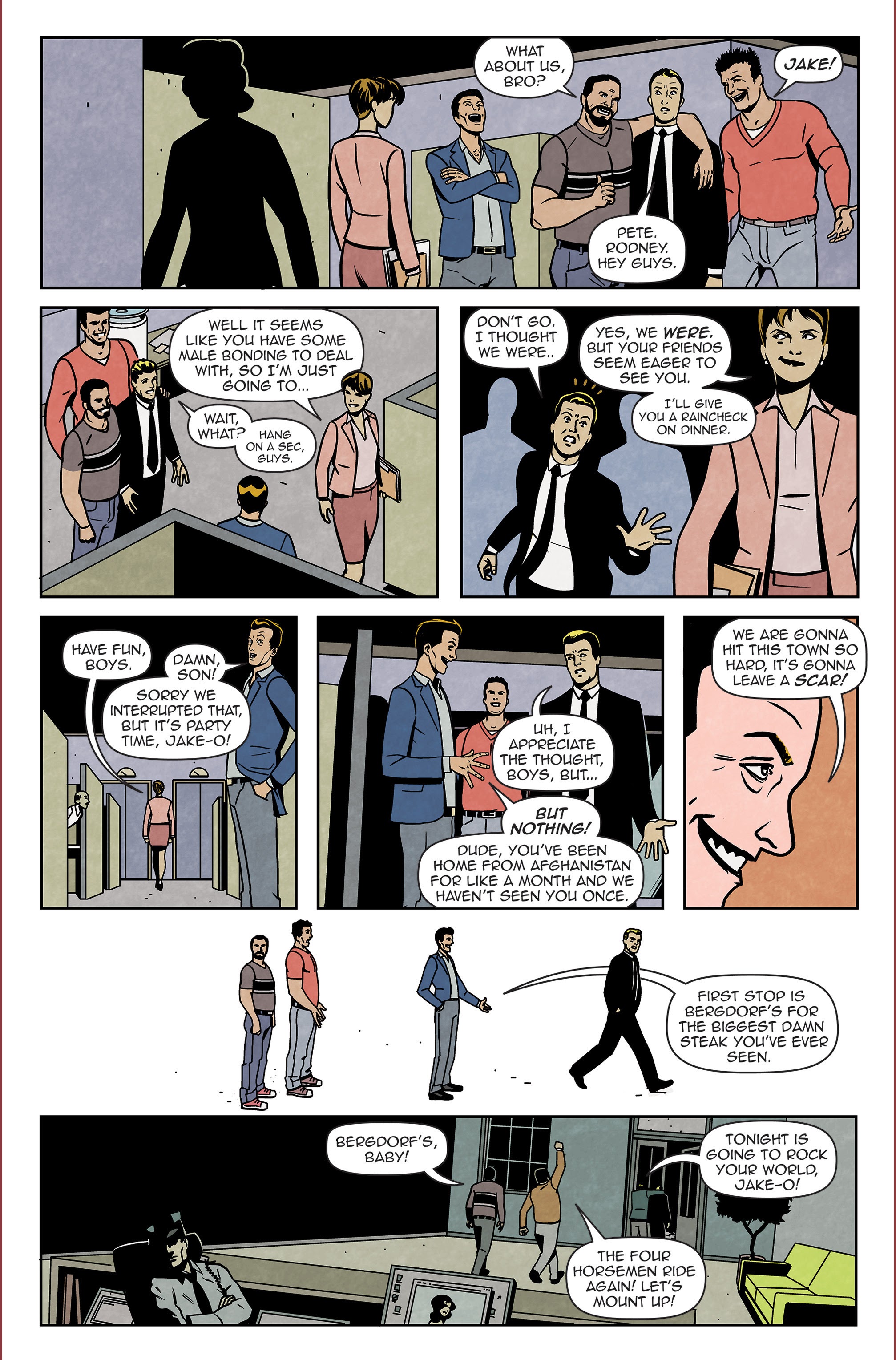 Read online The F1rst Hero: Fight For Your Life comic -  Issue #1 - 17