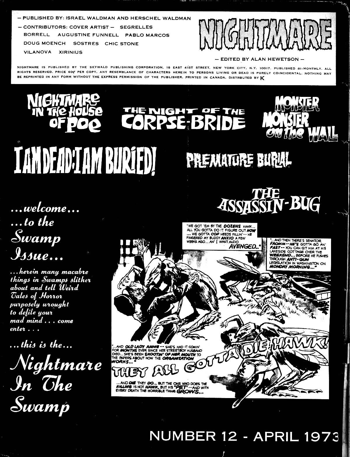 Read online Nightmare (1970) comic -  Issue #12 - 3