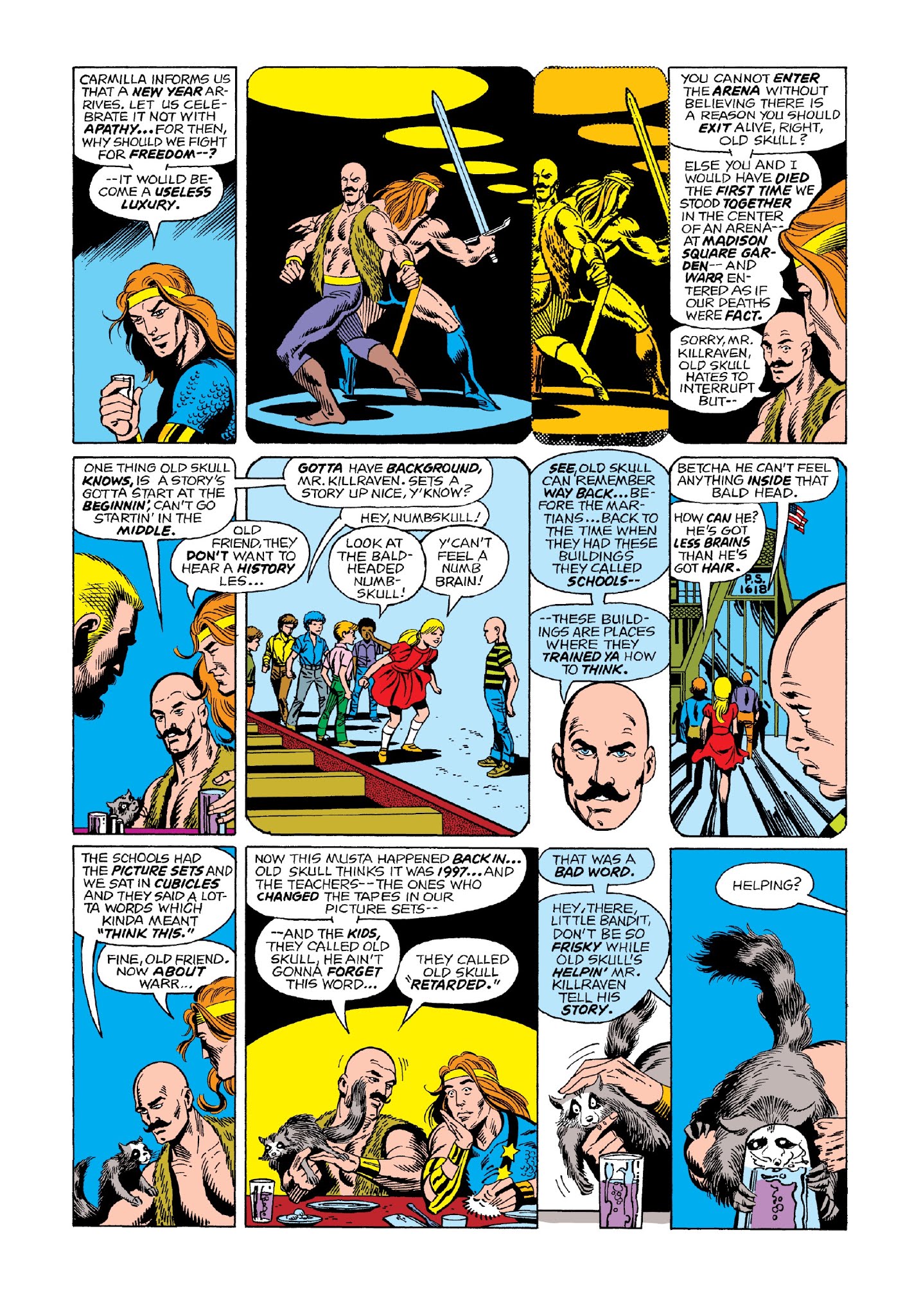 Read online Marvel Masterworks: Killraven comic -  Issue # TPB 1 (Part 4) - 44
