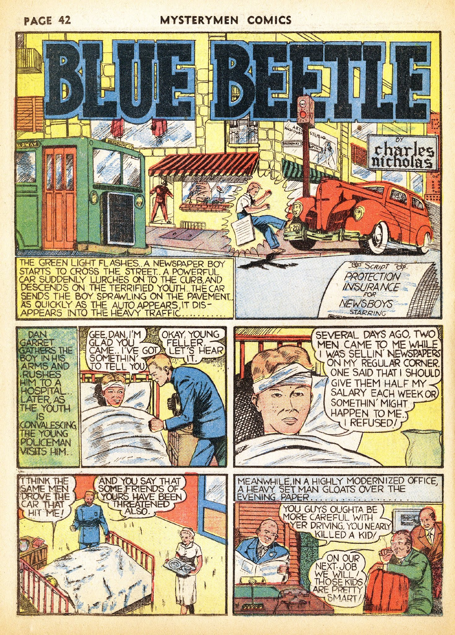 Read online Mystery Men Comics comic -  Issue #4 - 44