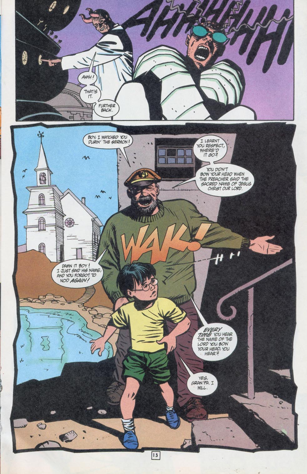 Read online Kid Eternity (1993) comic -  Issue #8 - 13