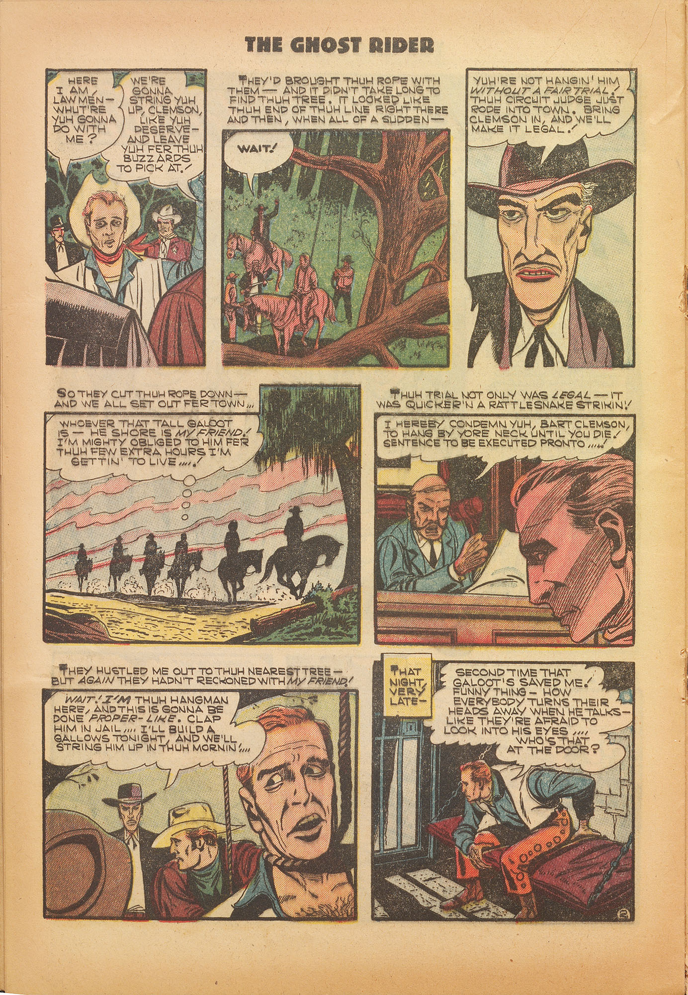 Read online The Ghost Rider (1950) comic -  Issue #10 - 22