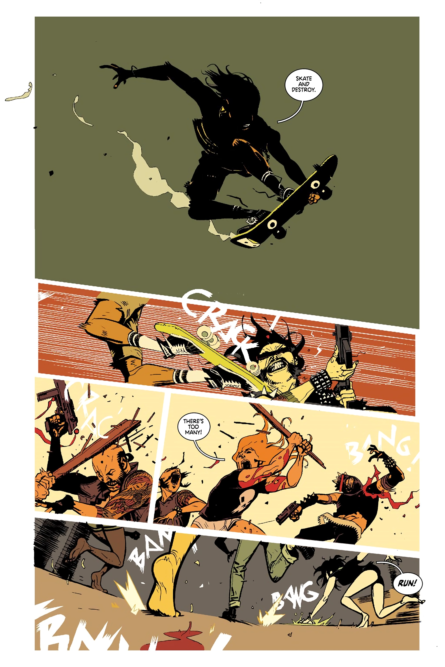 Read online Deadly Class comic -  Issue # _Deluxe Edition Teen Age Riot (Part 1) - 10