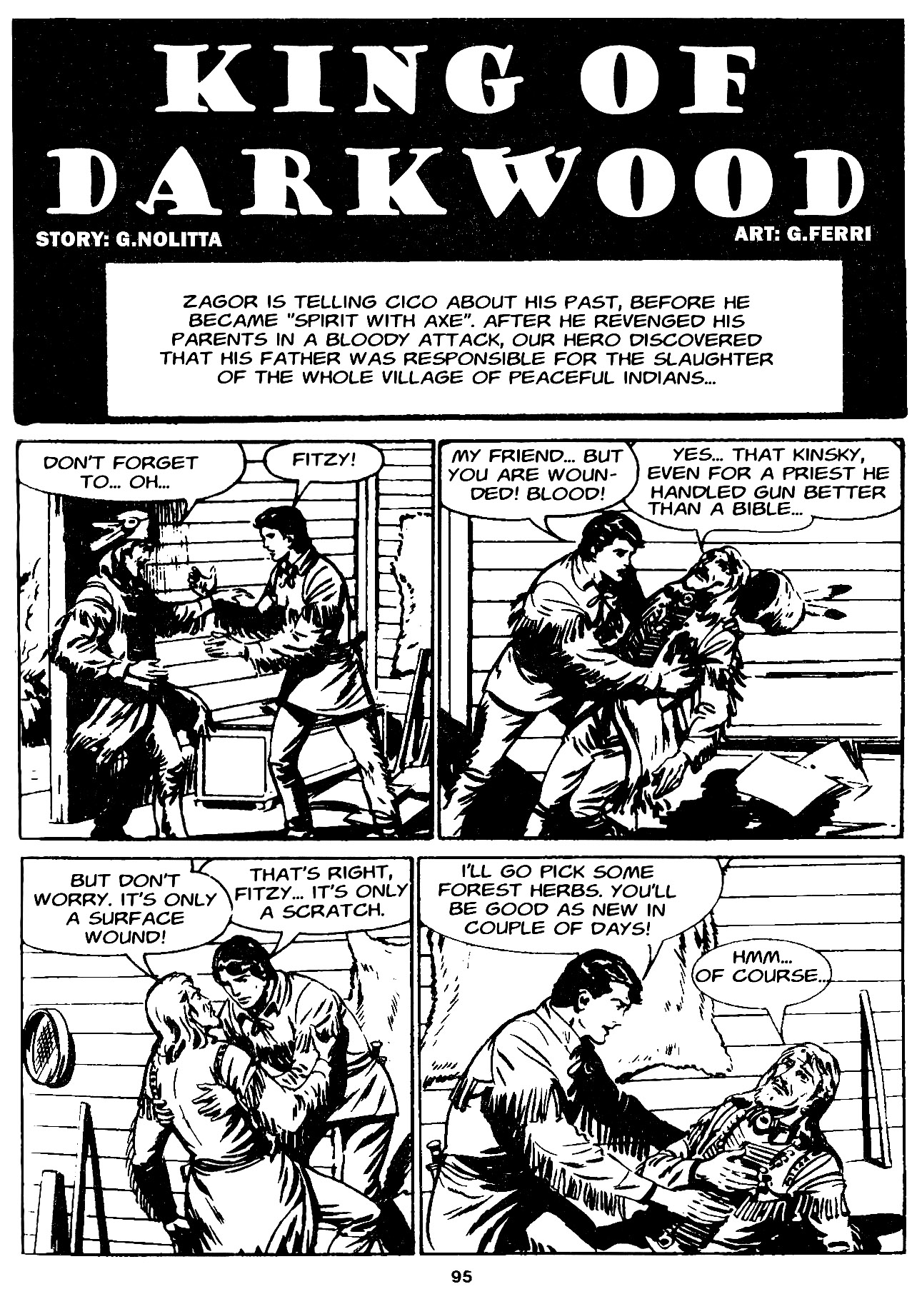 Read online Zenith gigante - Zagor gigante comic -  Issue #1 - 97