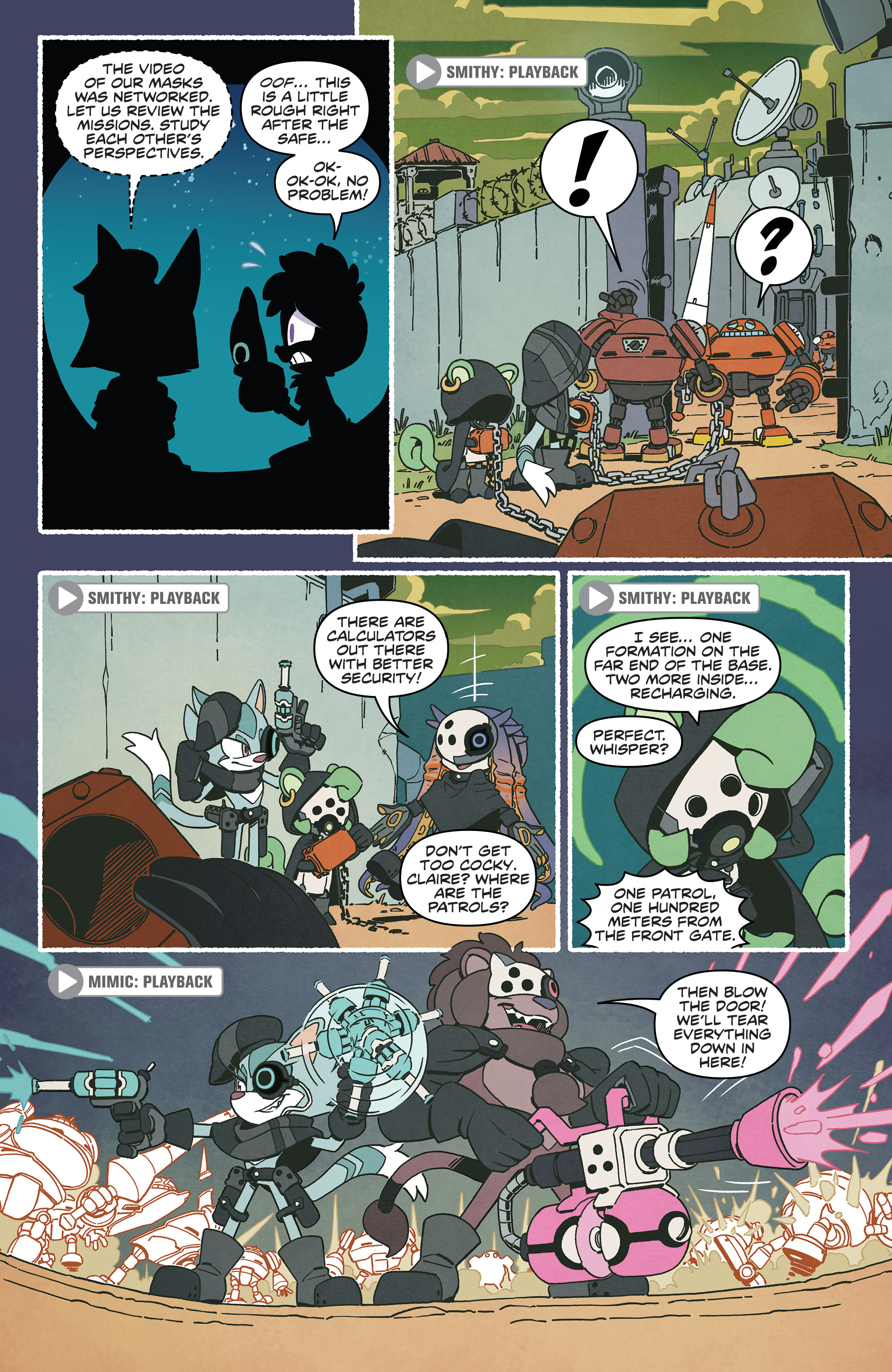 Read online Sonic the Hedgehog: Tangle & Whisper comic -  Issue #3 - 5