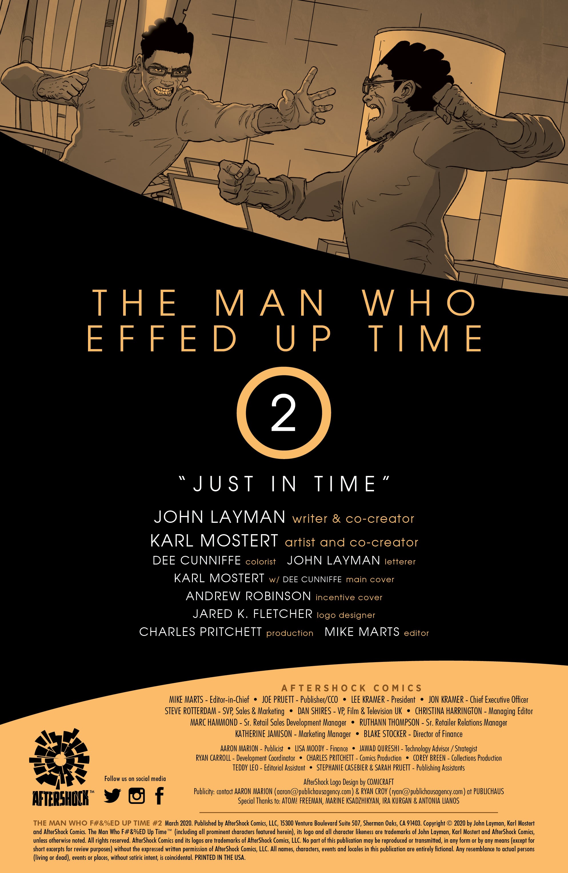 Read online The Man Who Effed Up Time comic -  Issue #2 - 2