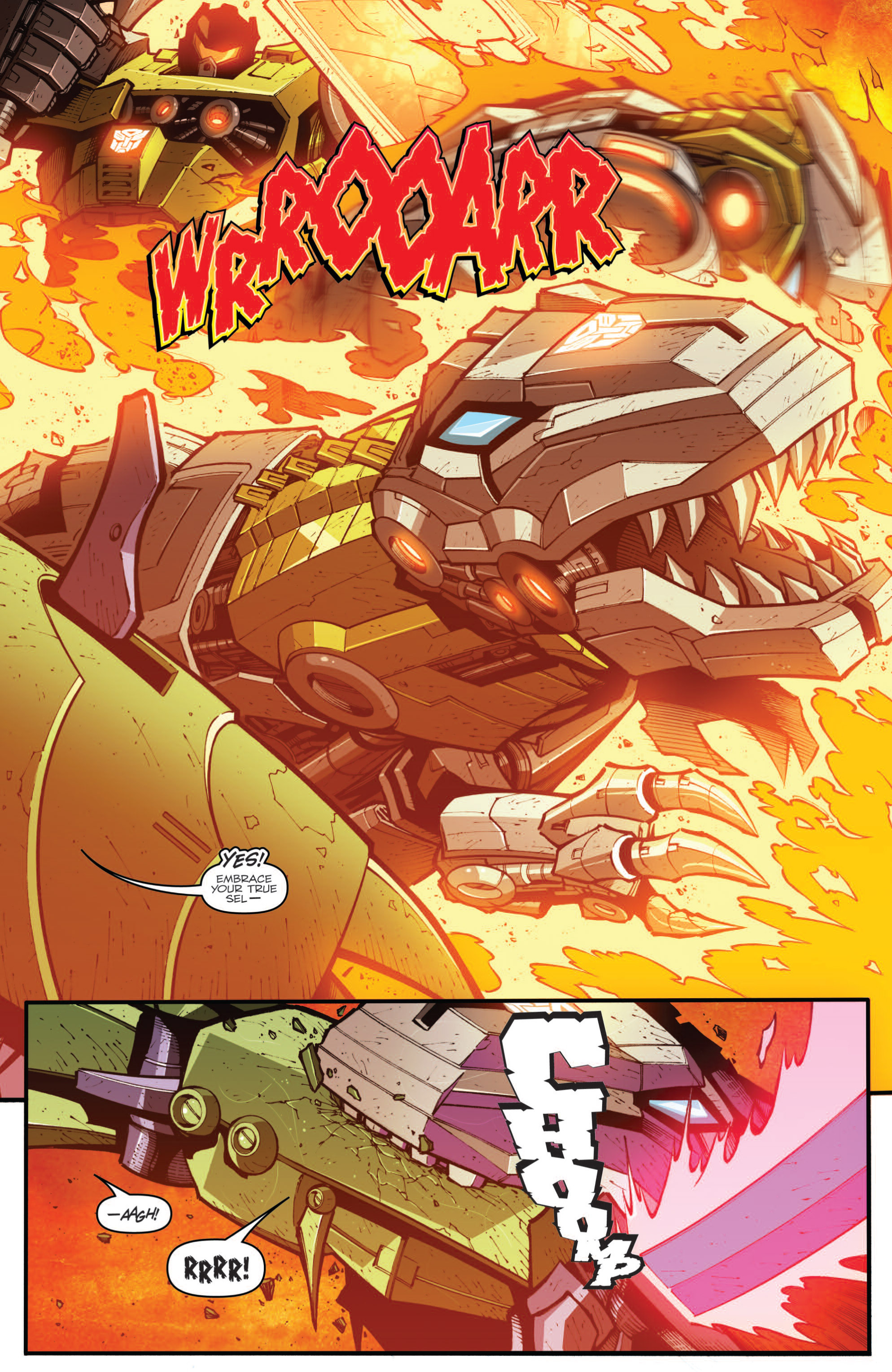 Read online The Transformers Prime: Rage of the Dinobots comic -  Issue #3 - 11