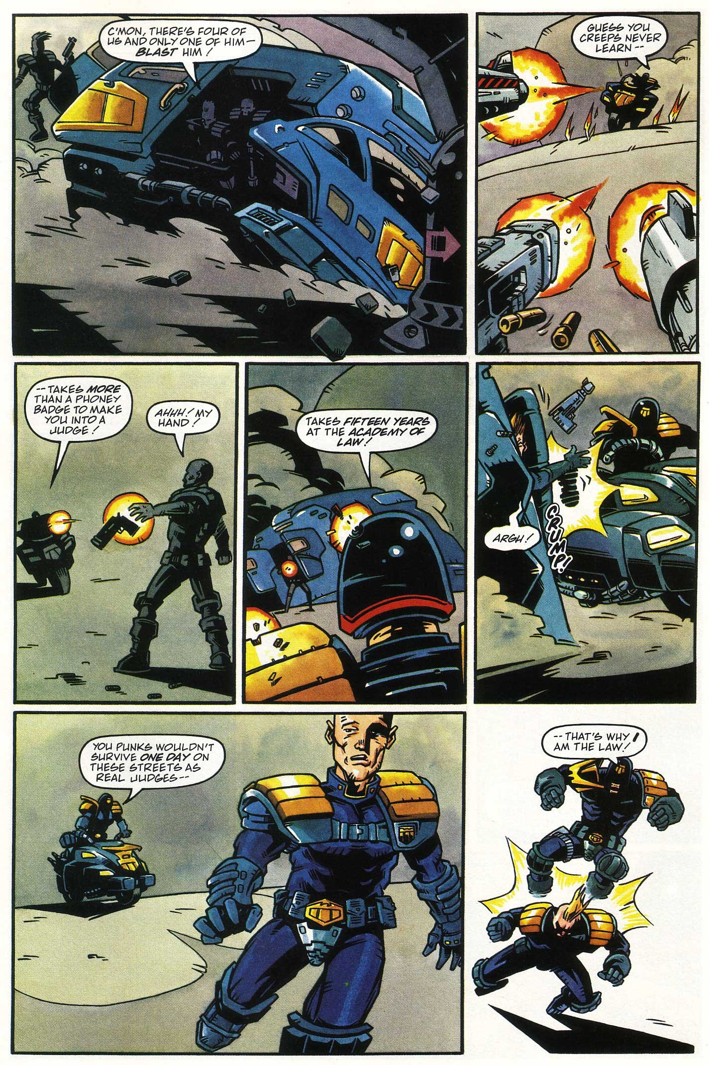 Read online Judge Dredd Lawman of the Future comic -  Issue #12 - 30