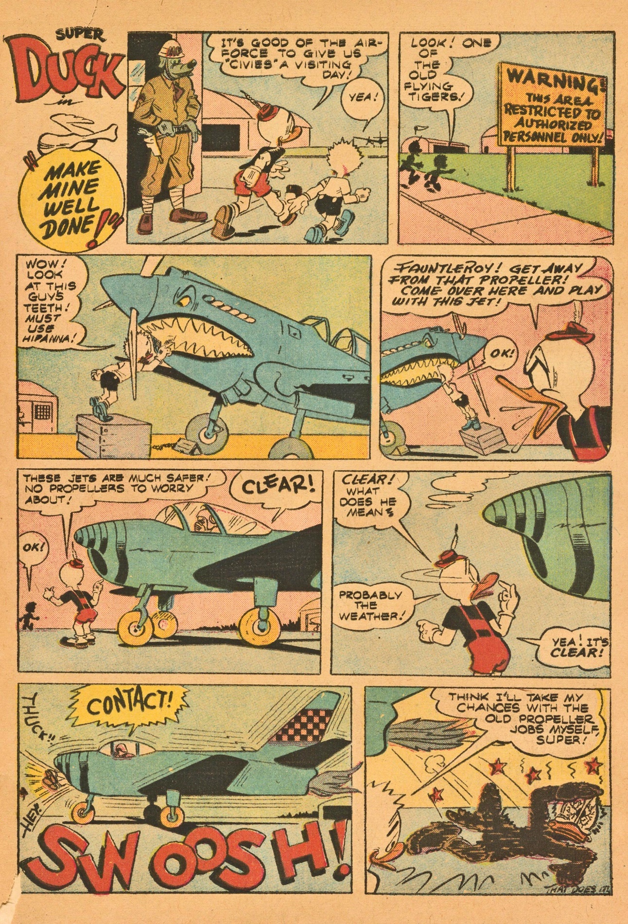 Read online Super Duck Comics comic -  Issue #63 - 33