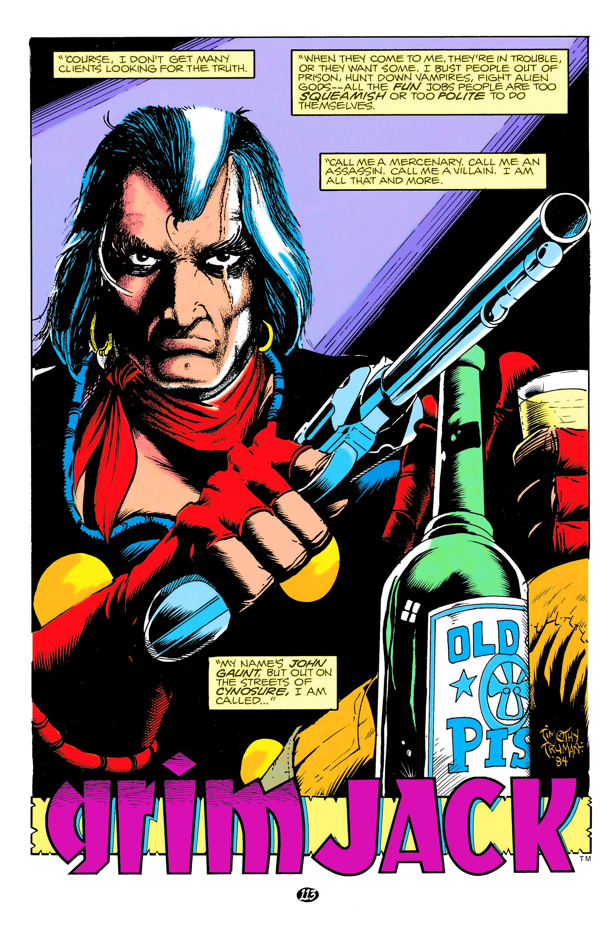 Read online Grimjack comic -  Issue # _TPB 1 - 112