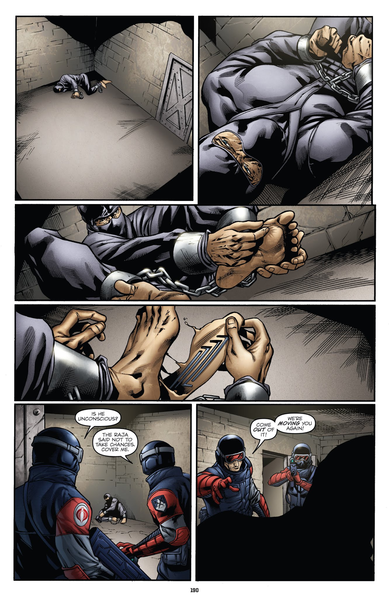 Read online G.I. Joe: The IDW Collection comic -  Issue # TPB 6 - 187