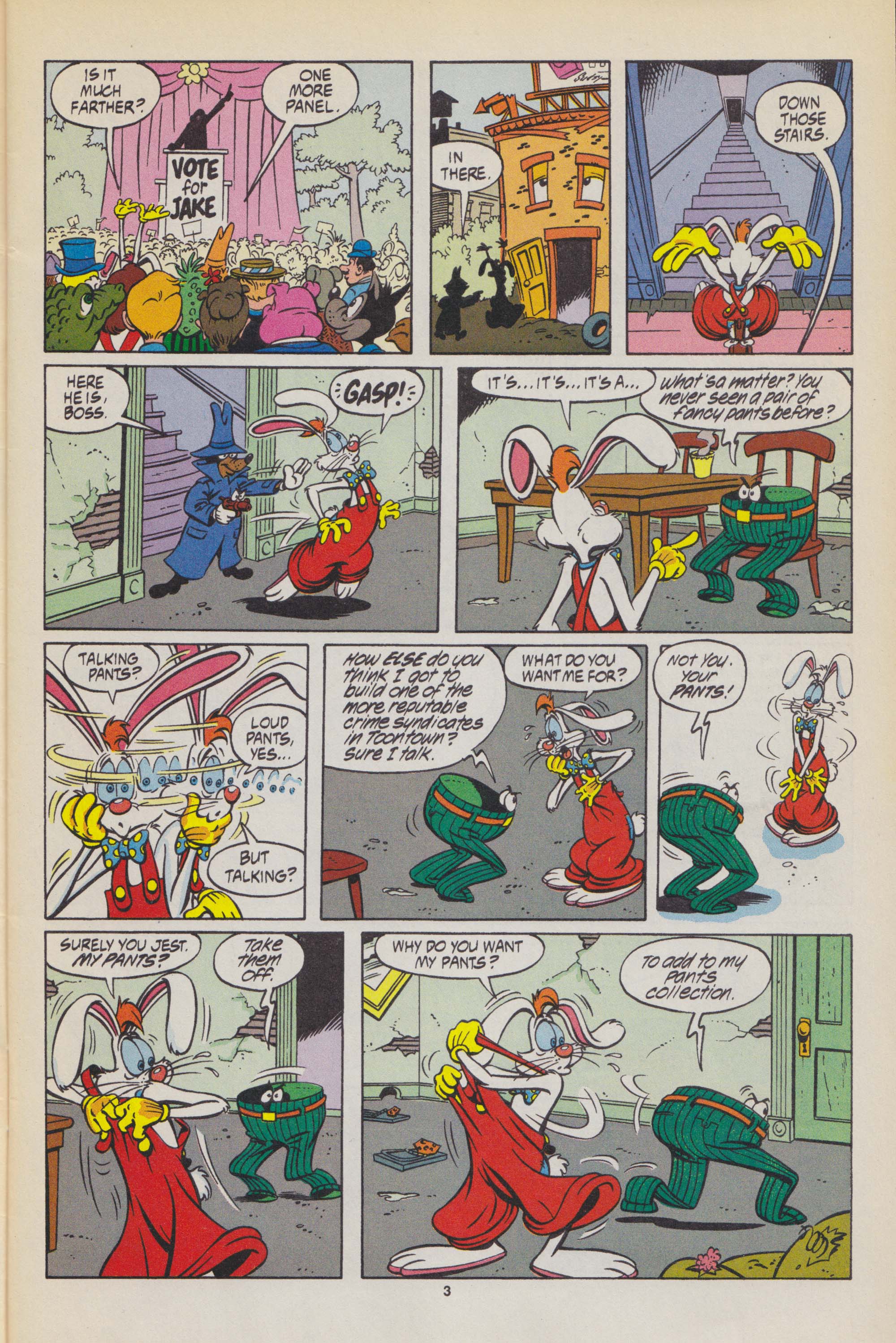 Read online Roger Rabbit's Toontown comic -  Issue #1 - 5