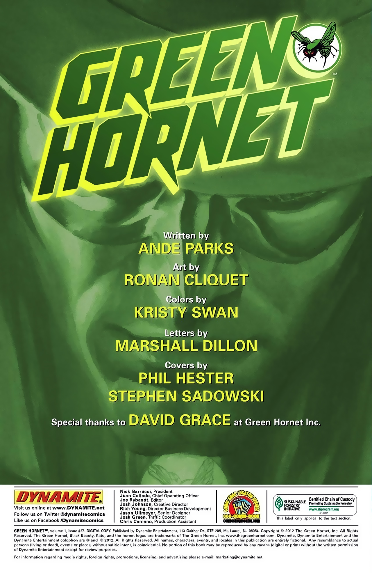 Read online Green Hornet comic -  Issue #27 - 3