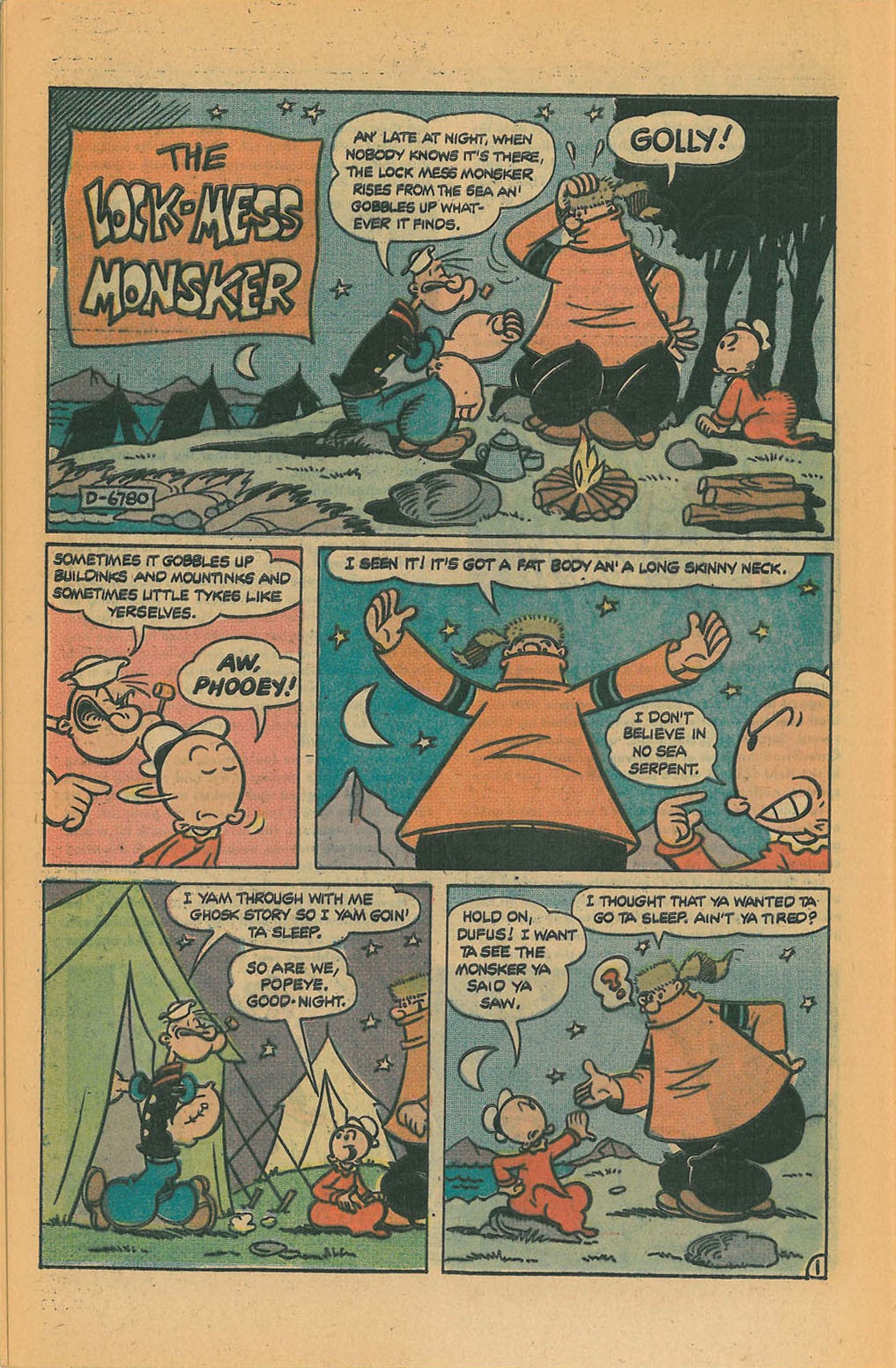 Read online Popeye (1948) comic -  Issue #129 - 28