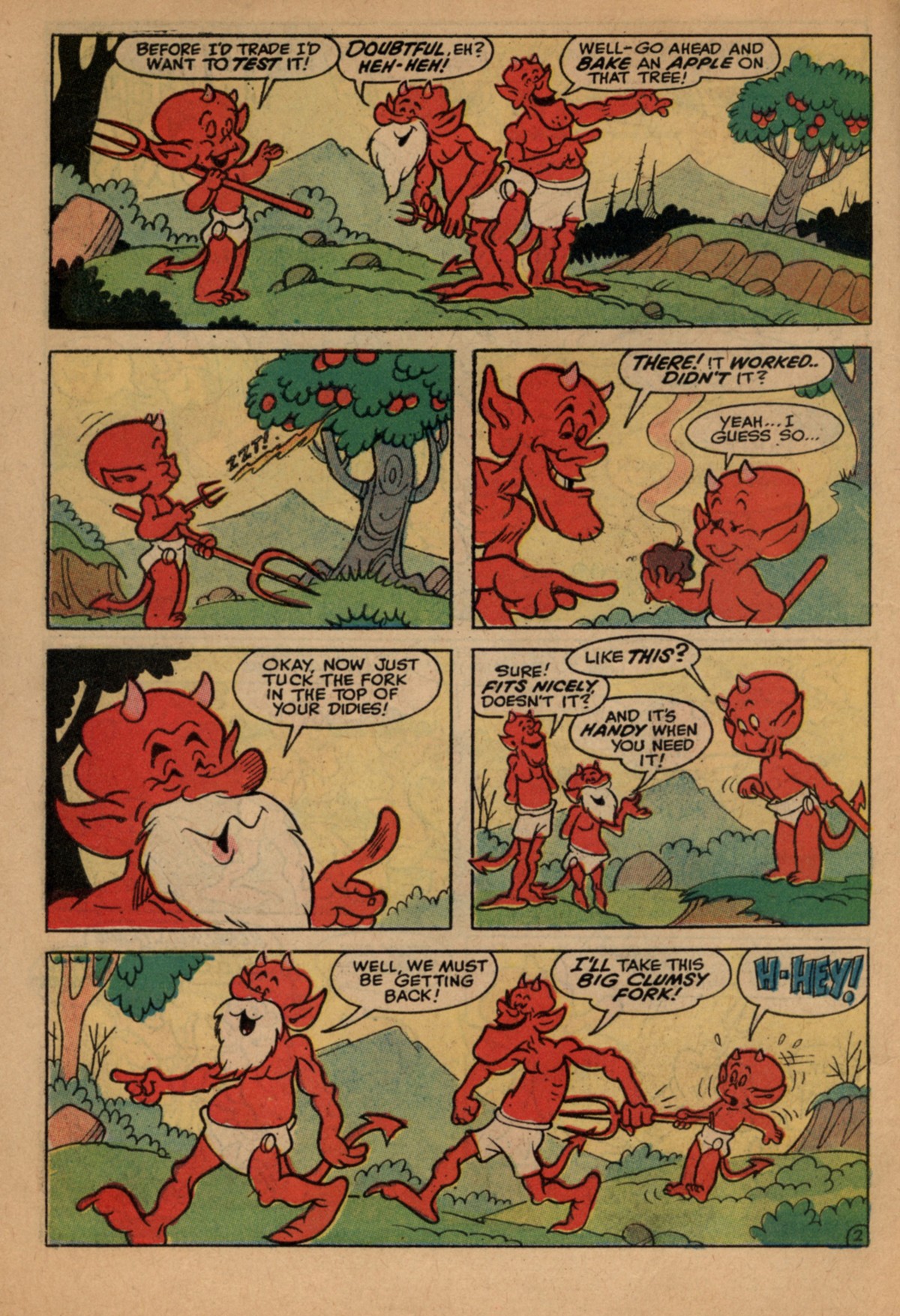 Read online Hot Stuff, the Little Devil comic -  Issue #87 - 6