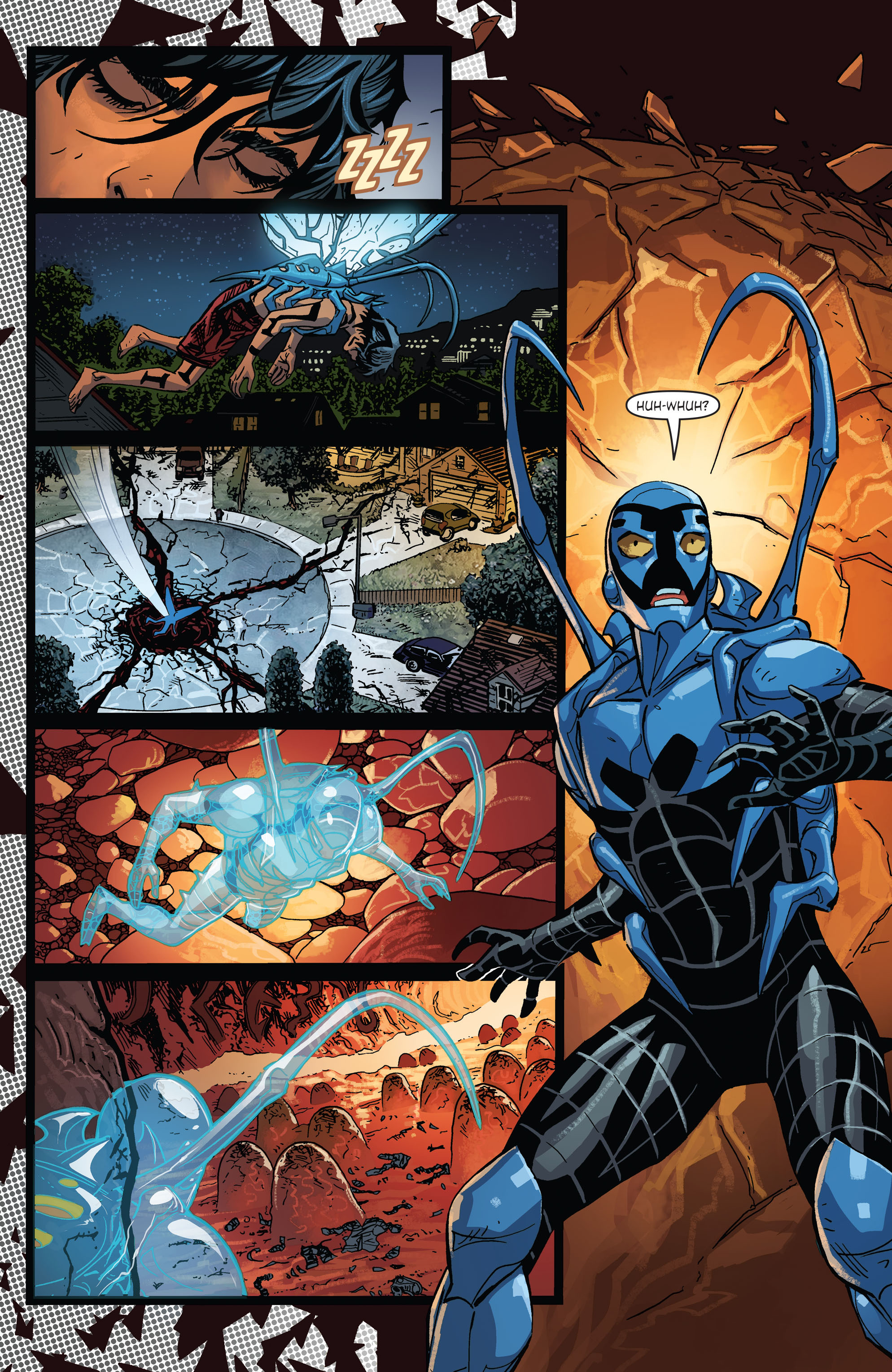 Read online Blue Beetle (2016) comic -  Issue #3 - 4