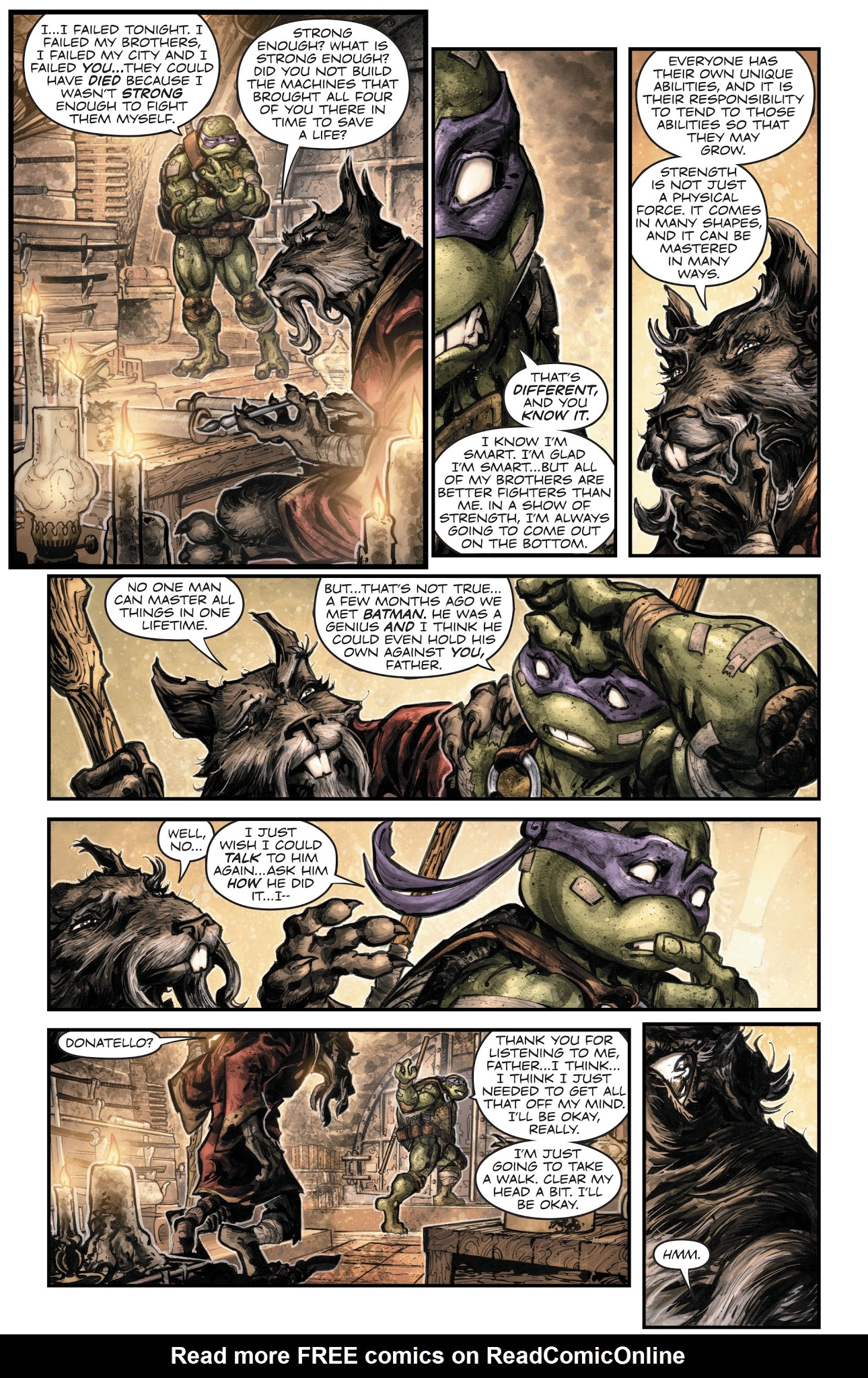 Read online Batman/Teenage Mutant Ninja Turtles II comic -  Issue #1 - 15