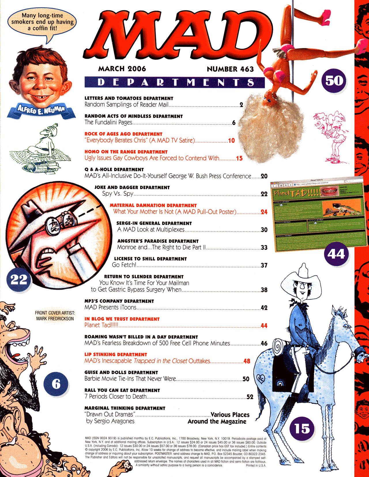 Read online MAD comic -  Issue #463 - 2