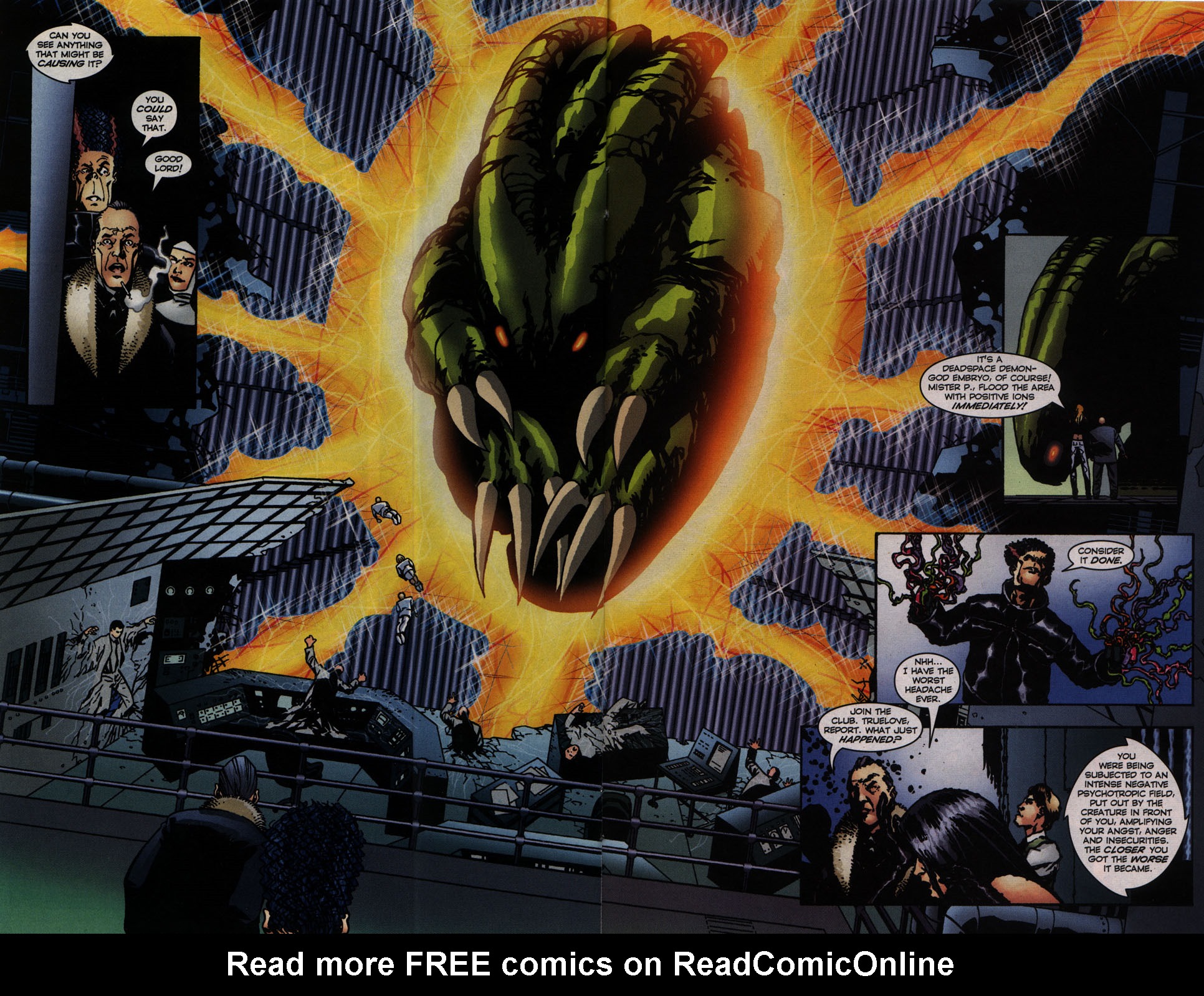 Read online The Establishment comic -  Issue #9 - 13