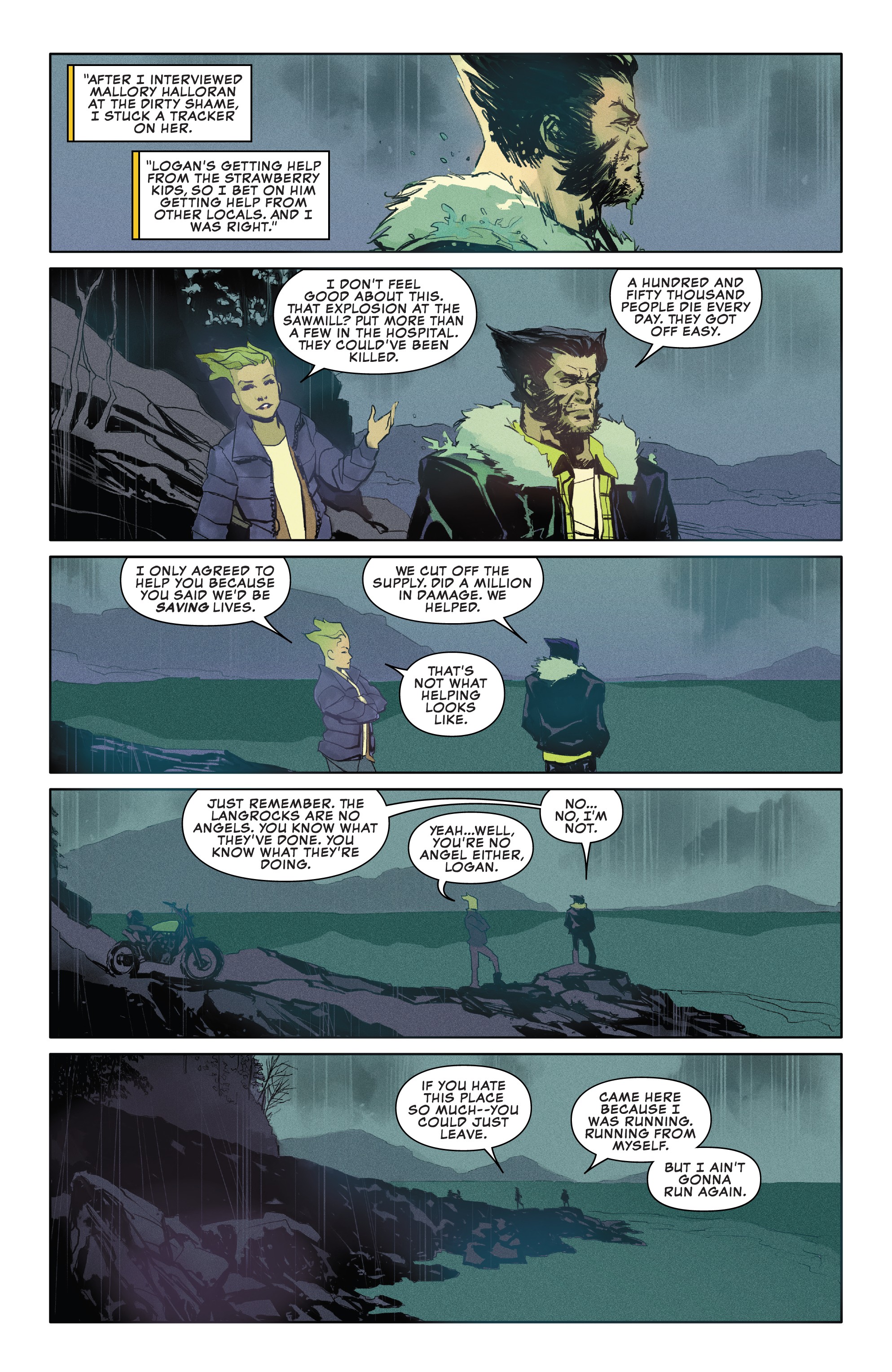 Read online Wolverine: The Long Night Adaptation comic -  Issue #4 - 8