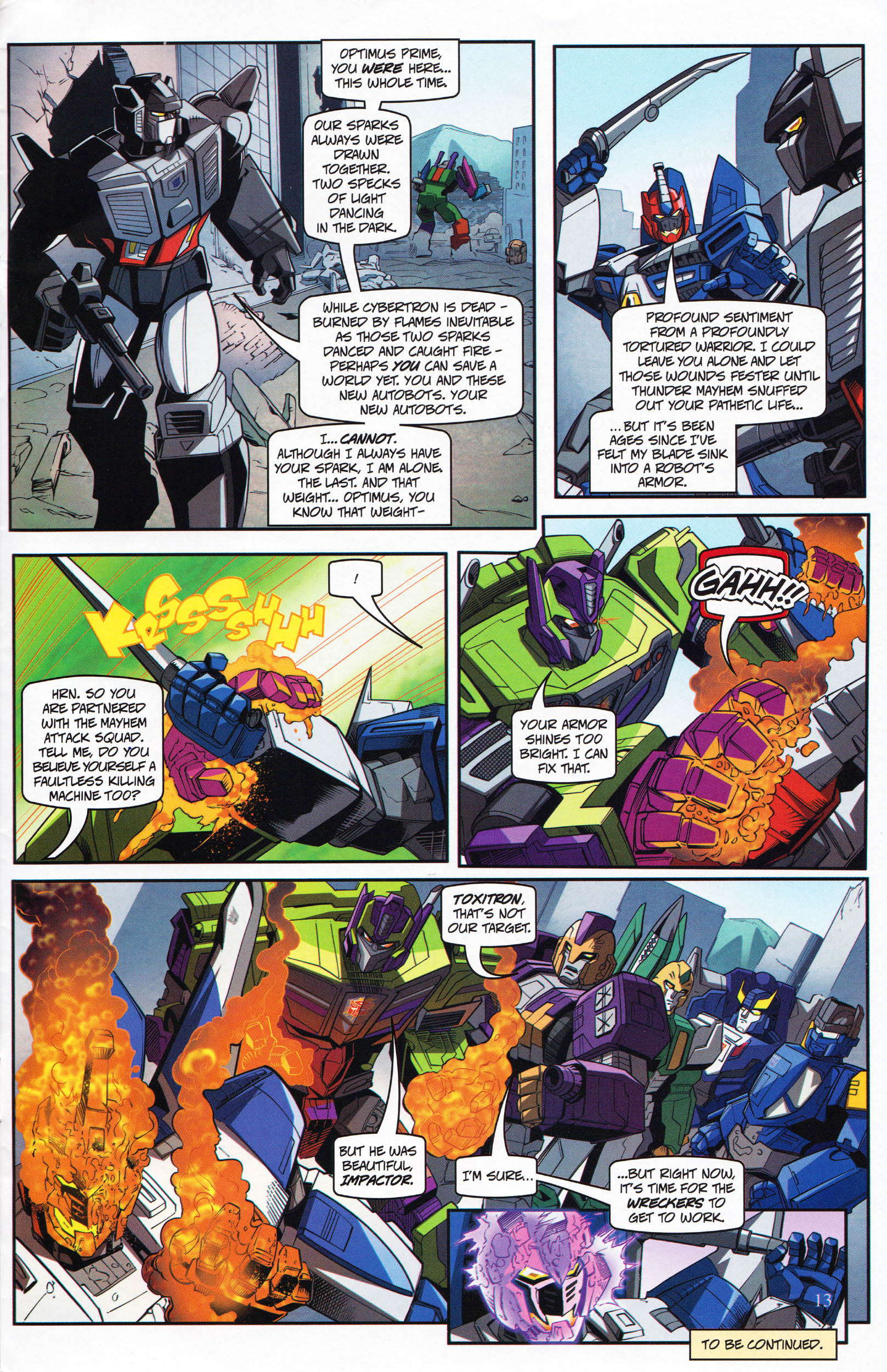 Read online Transformers: Collectors' Club comic -  Issue #71 - 13