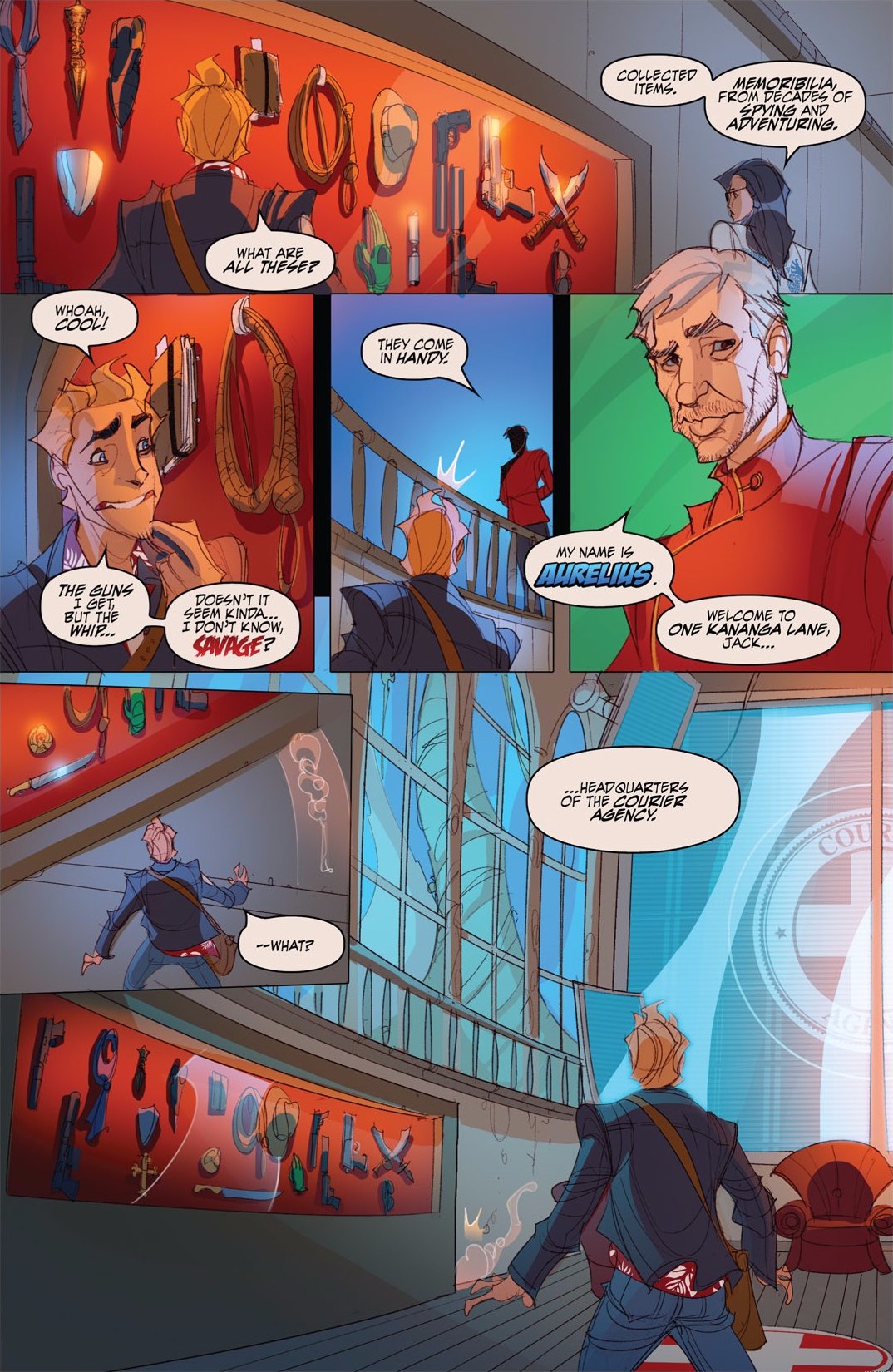 Read online Jack Avarice is The Courier comic -  Issue # TPB (Part 1) - 56