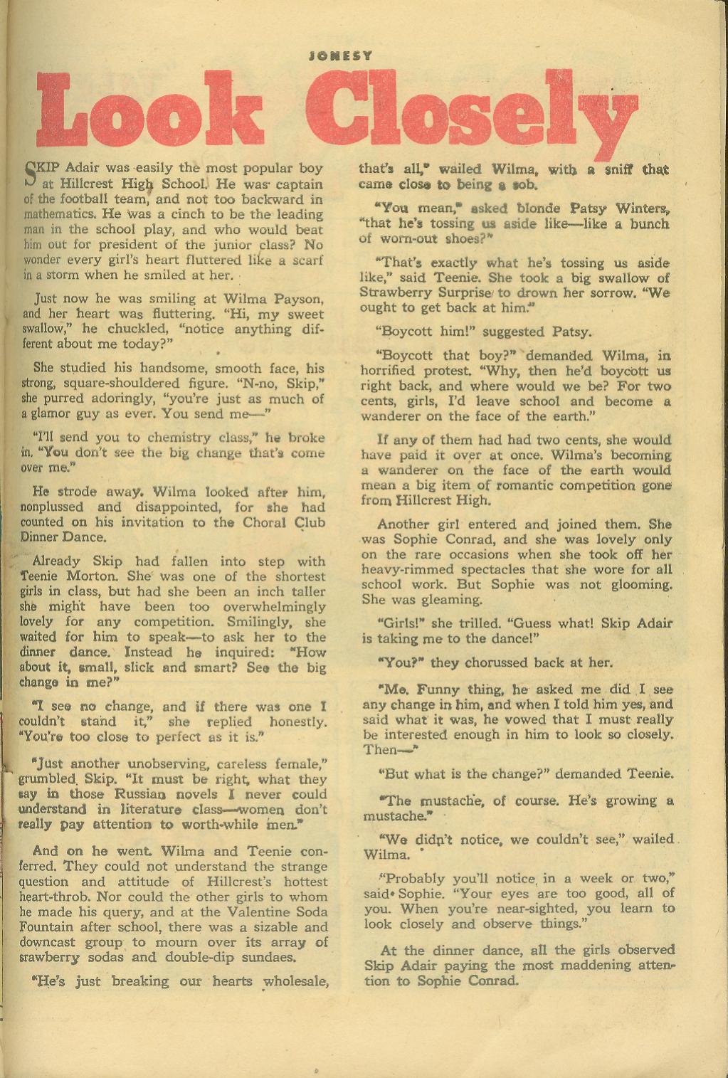 Read online Jonesy (1953) comic -  Issue #4 - 27