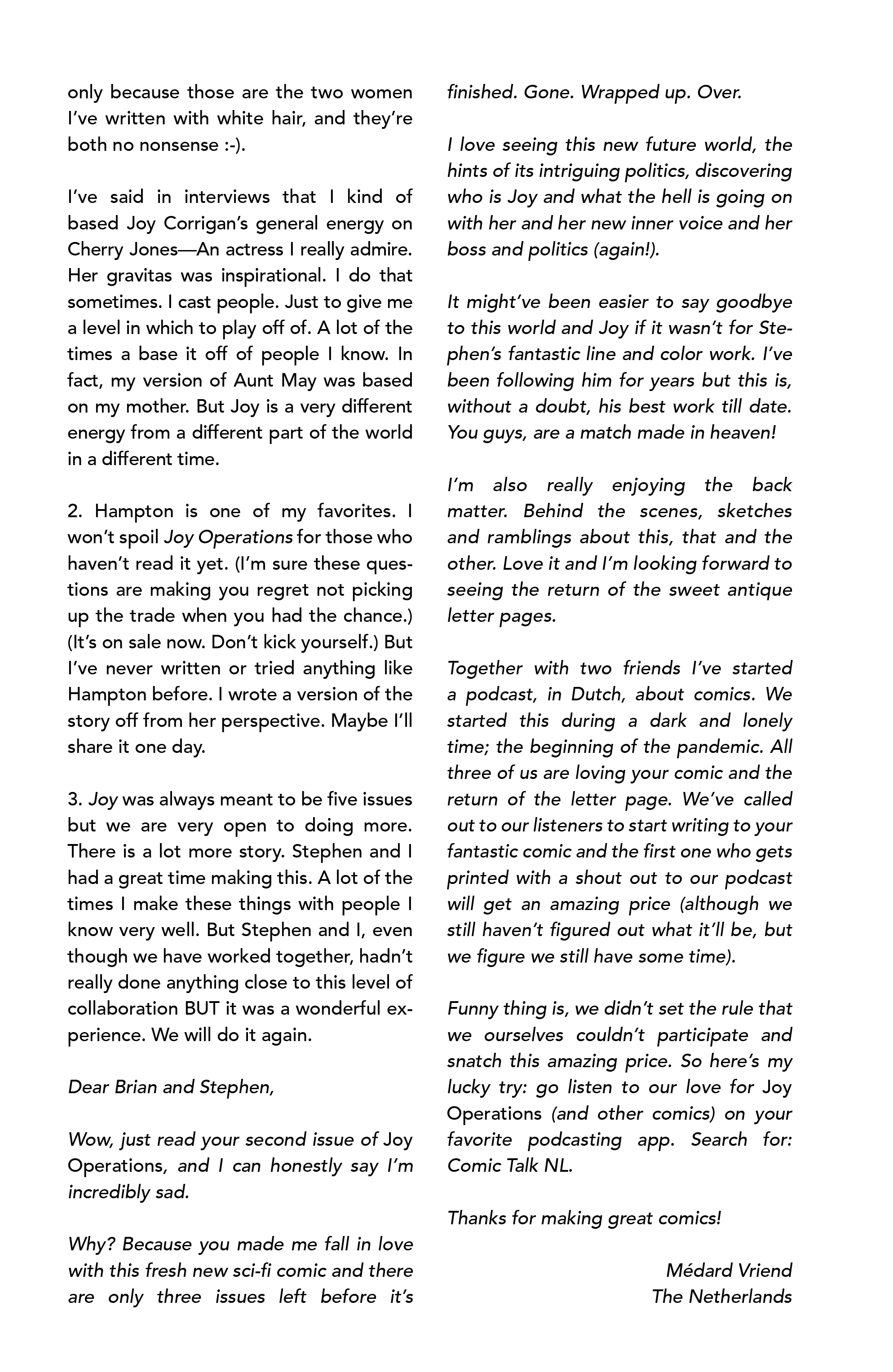 Read online Pearl III comic -  Issue #1 - 22