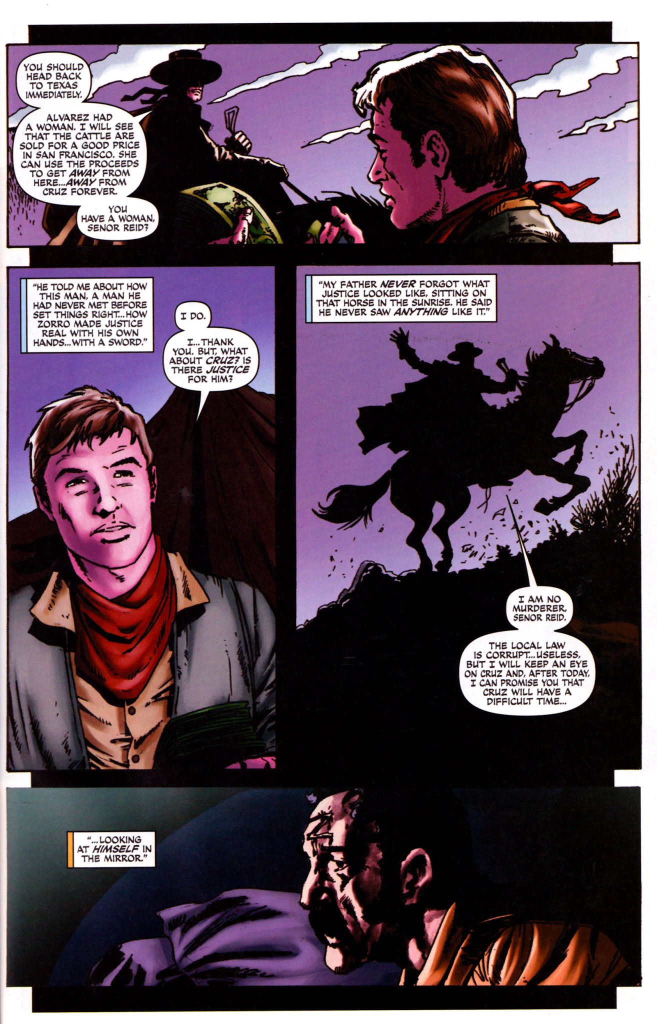 Read online The Lone Ranger & Zorro: The Death of Zorro comic -  Issue #2 - 28