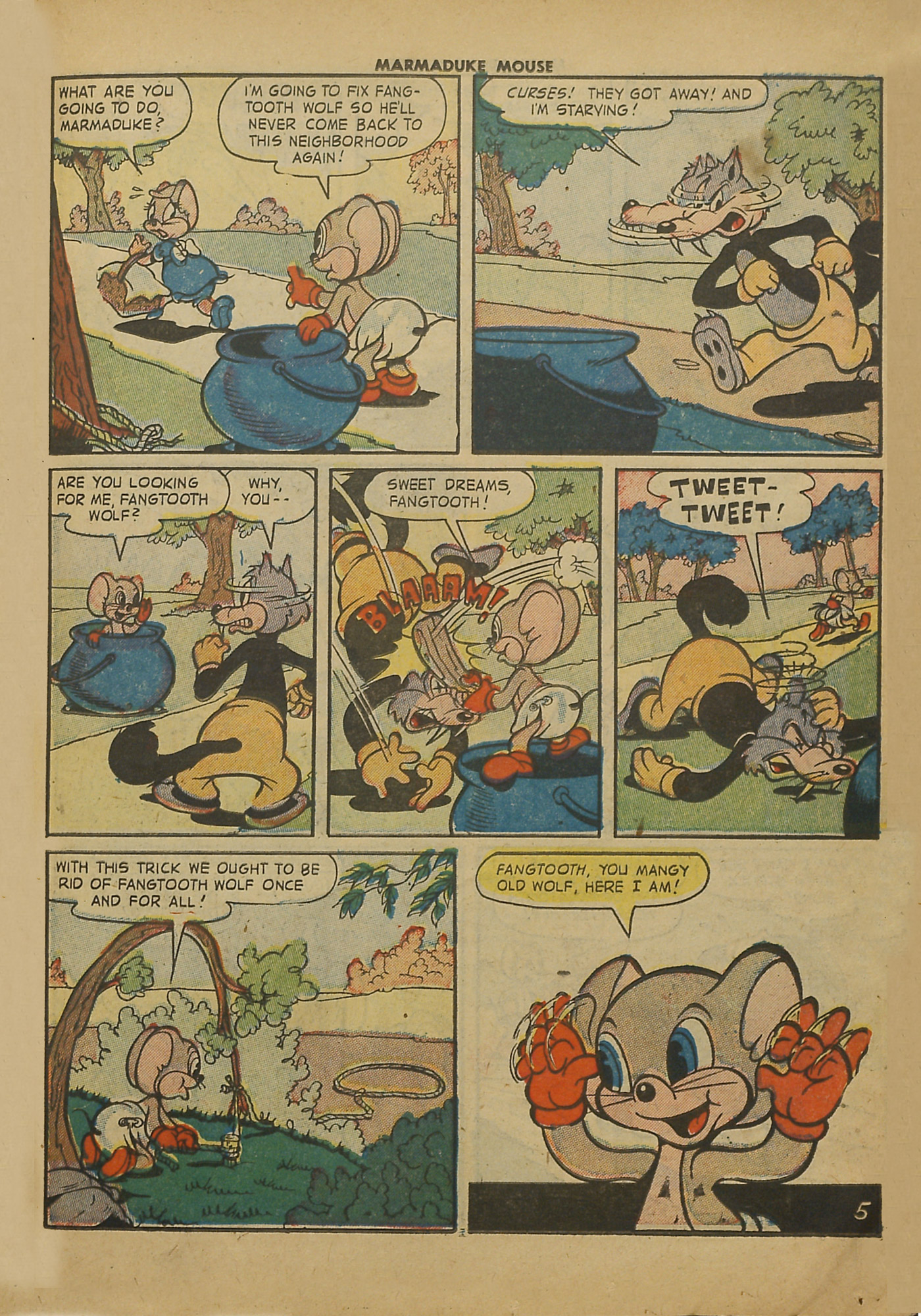 Read online Marmaduke Mouse comic -  Issue #38 - 23