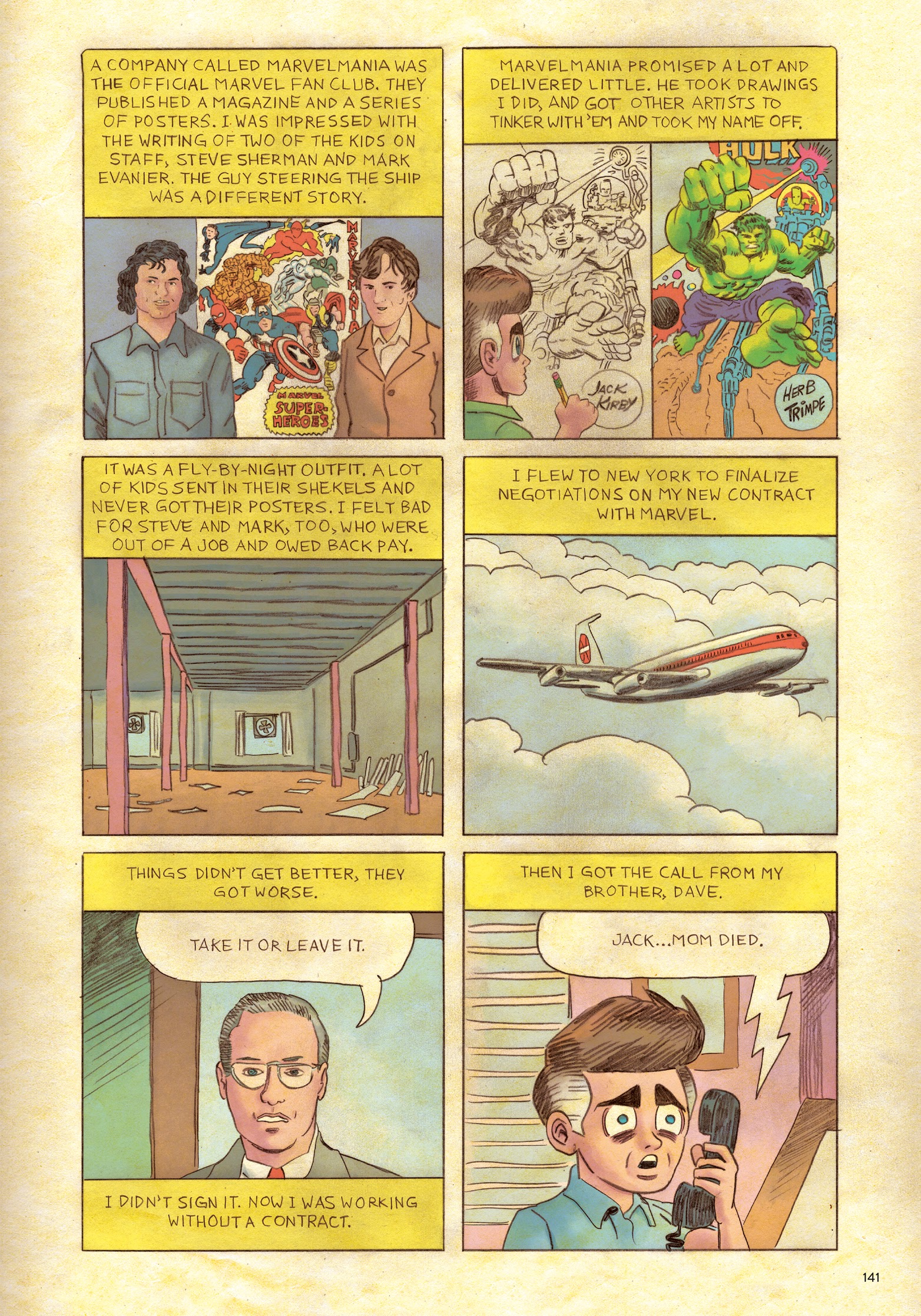 Read online Jack Kirby: The Epic Life of the King of Comics comic -  Issue # TPB (Part 2) - 49